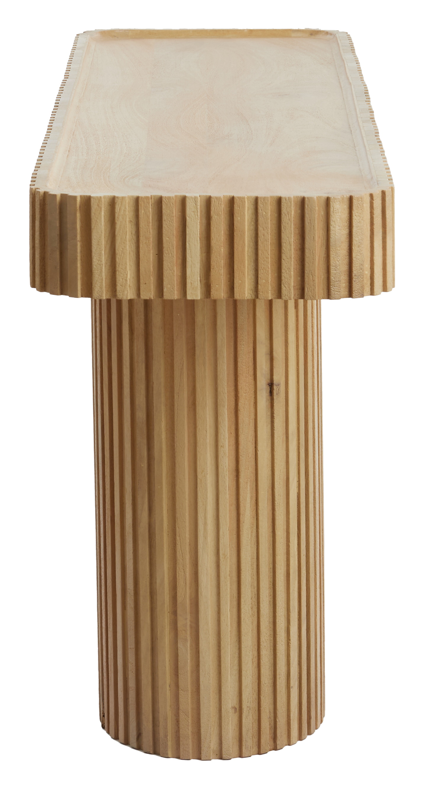 Light & Living Sidetable 'Kioto' Mangohout, 154cm, kleur Naturel