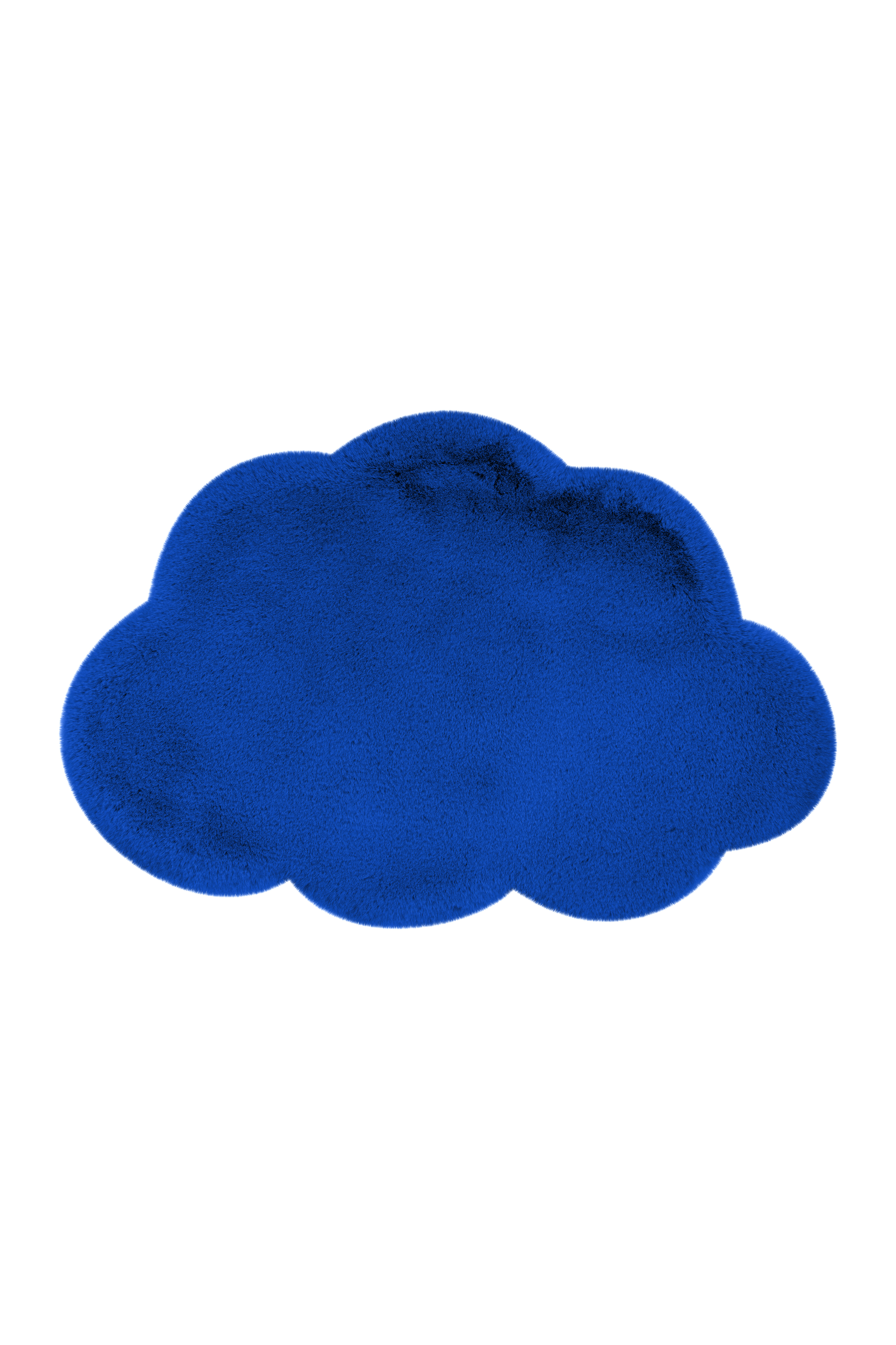 Kayoom Vloerkleed 'Wolkje' kleur Blauw, 60 x 90cm