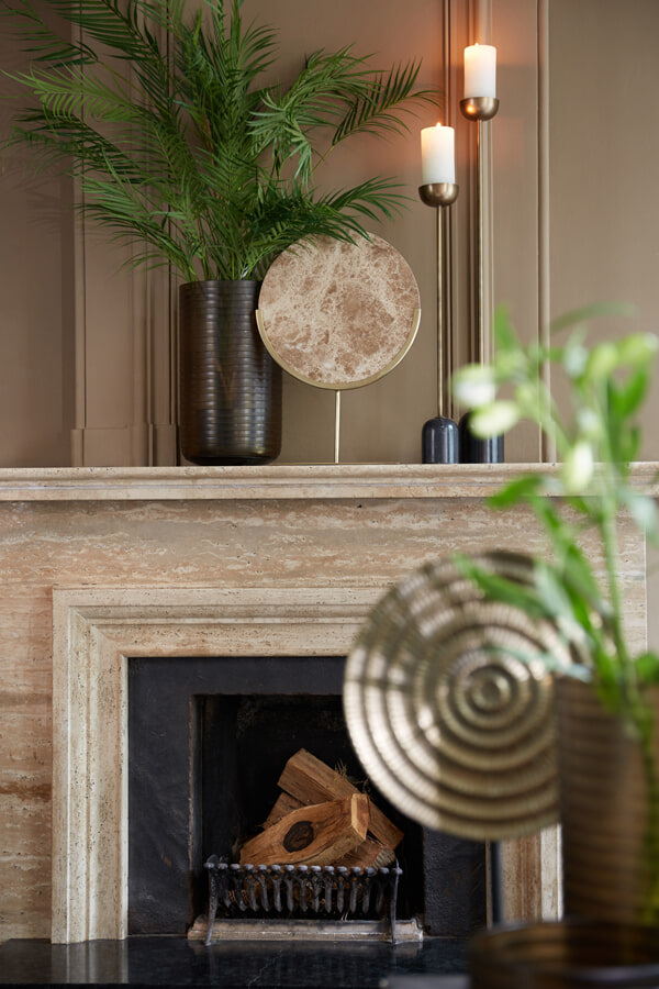 Light & Living Ornament 'Moreno' Op voet, Marmer
