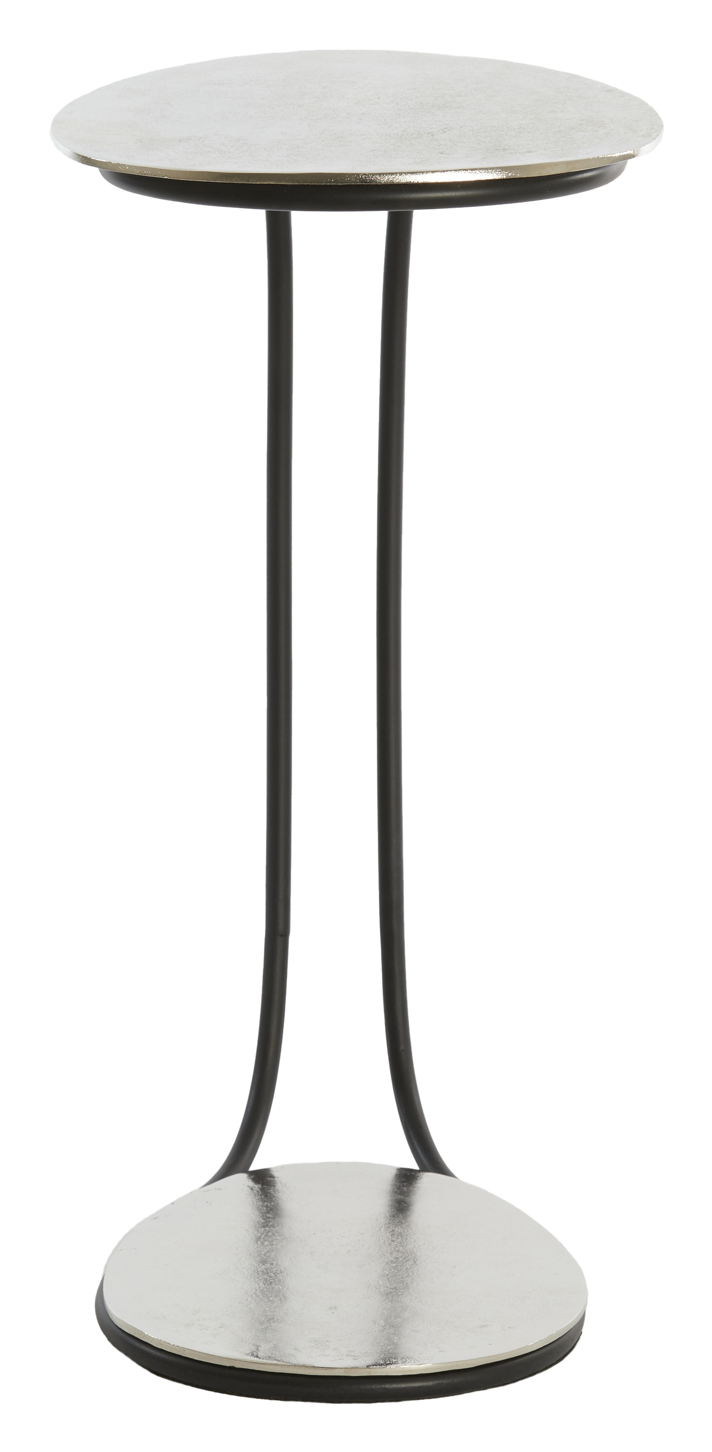 Light & Living Laptoptafel 'Marsh' 43 x 27cm, kleur Nikkel