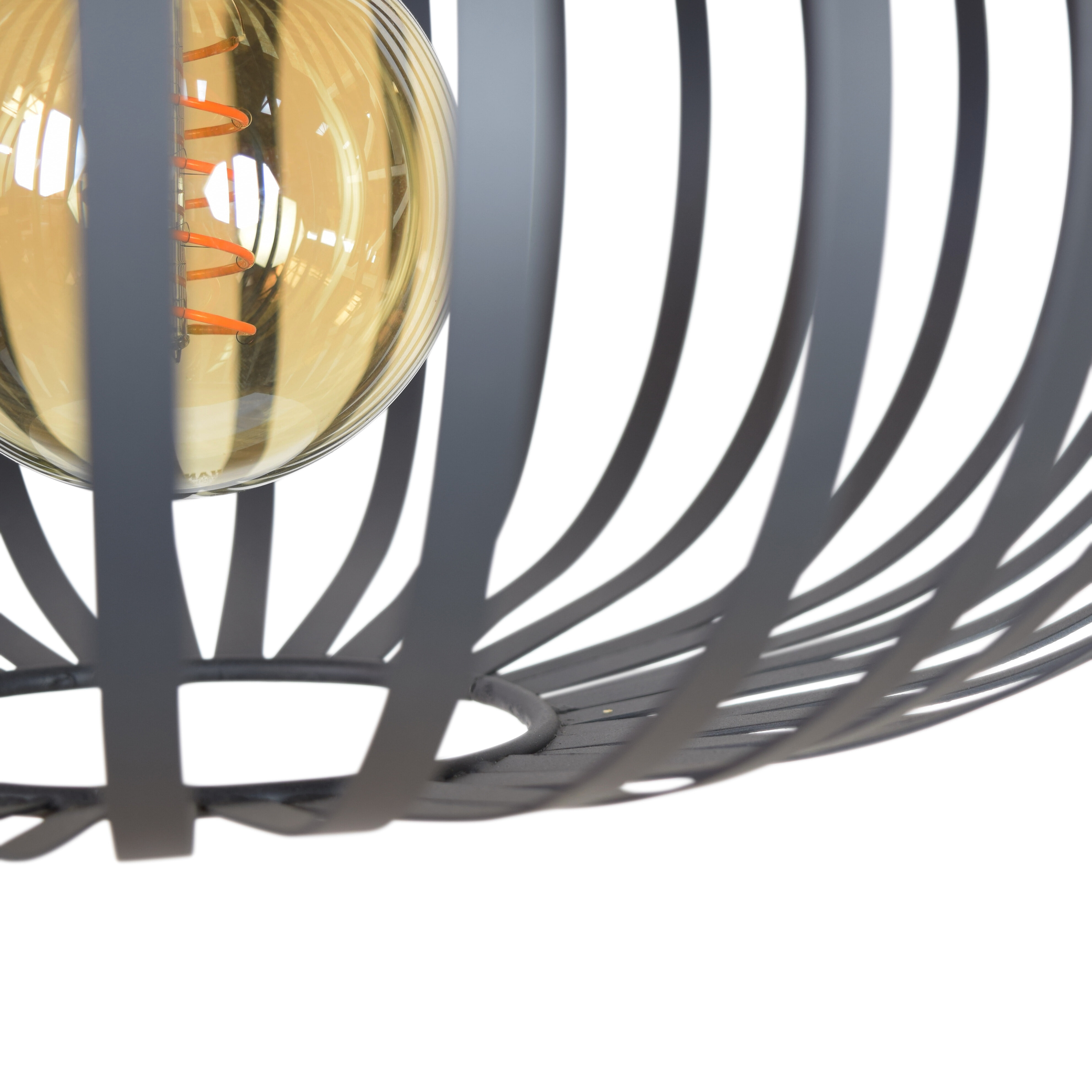 Urban Interiors plafondlamp Flow Ø40x23, kleur Vintage Black