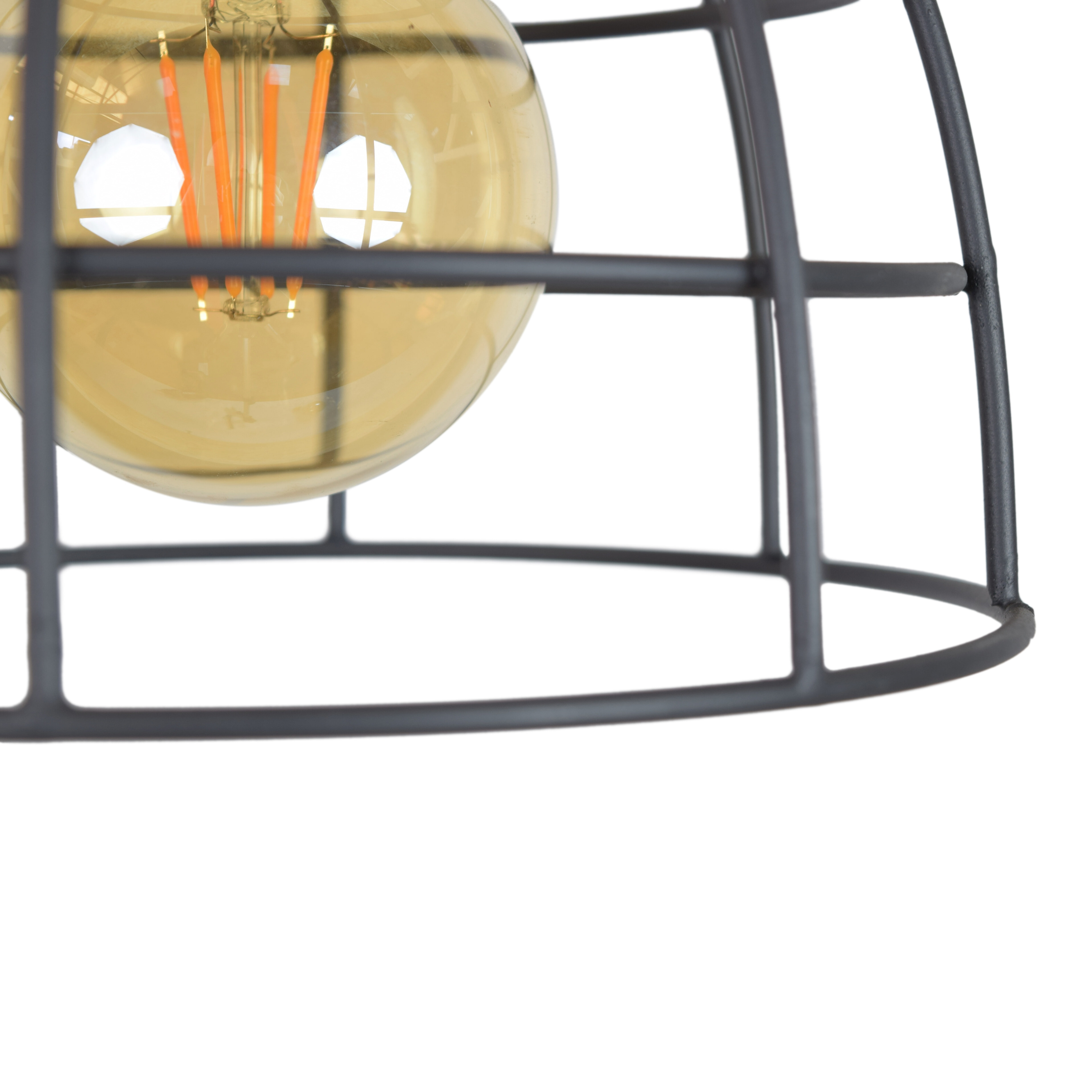 Urban Interiors plafondlamp Francis Ø20x28 Small, kleur Vintage Black