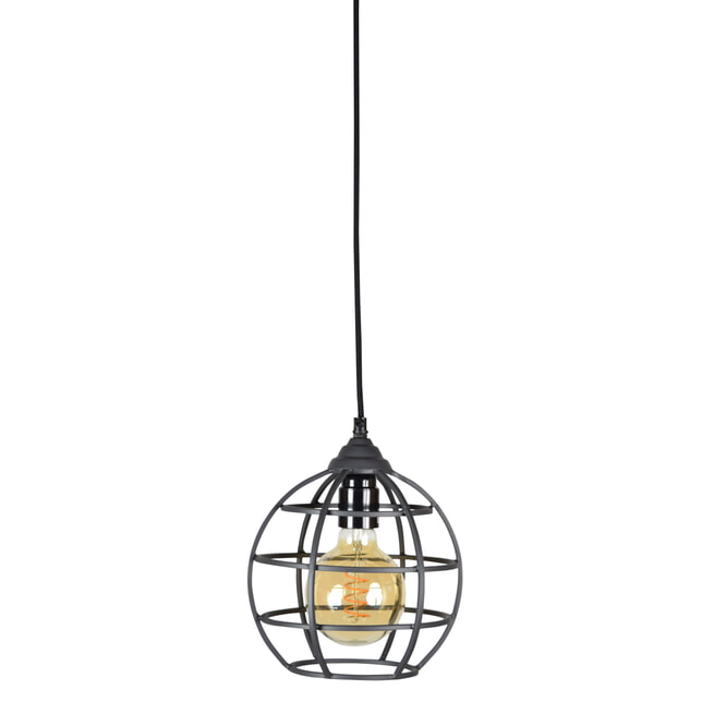 Urban Interiors hanglamp Globe 1-lichts Ø19, kleur Vintage Black
