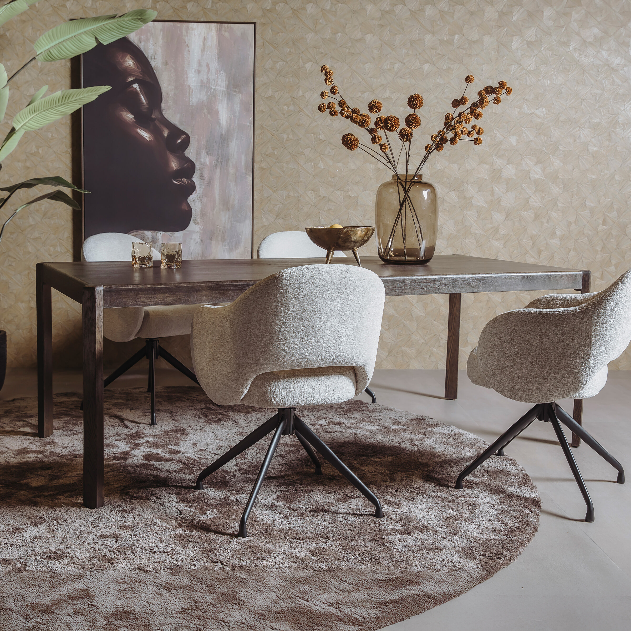 Tower Living Eettafel 'Amalfi' Eiken