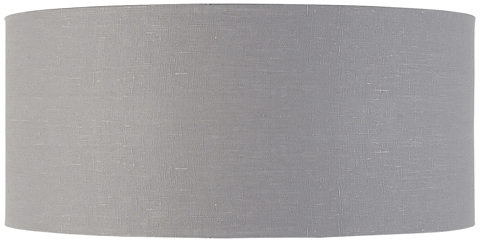 Good&Mojo Vloerlamp 'Annapurna' Bamboe en Eco linnen, kleur Lichtgrijs