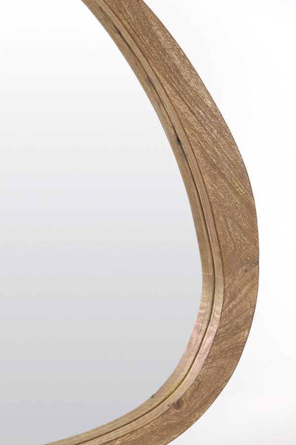 Light & Living Spiegel 'Sonora' 80cm, kleur Donkerbruin