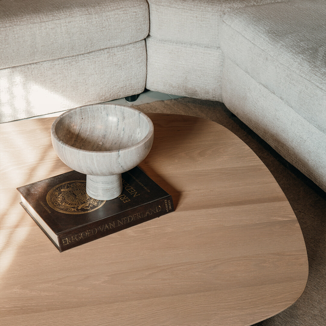 By-Boo Schaal 'Arbor' Marmer, 18cm hoog