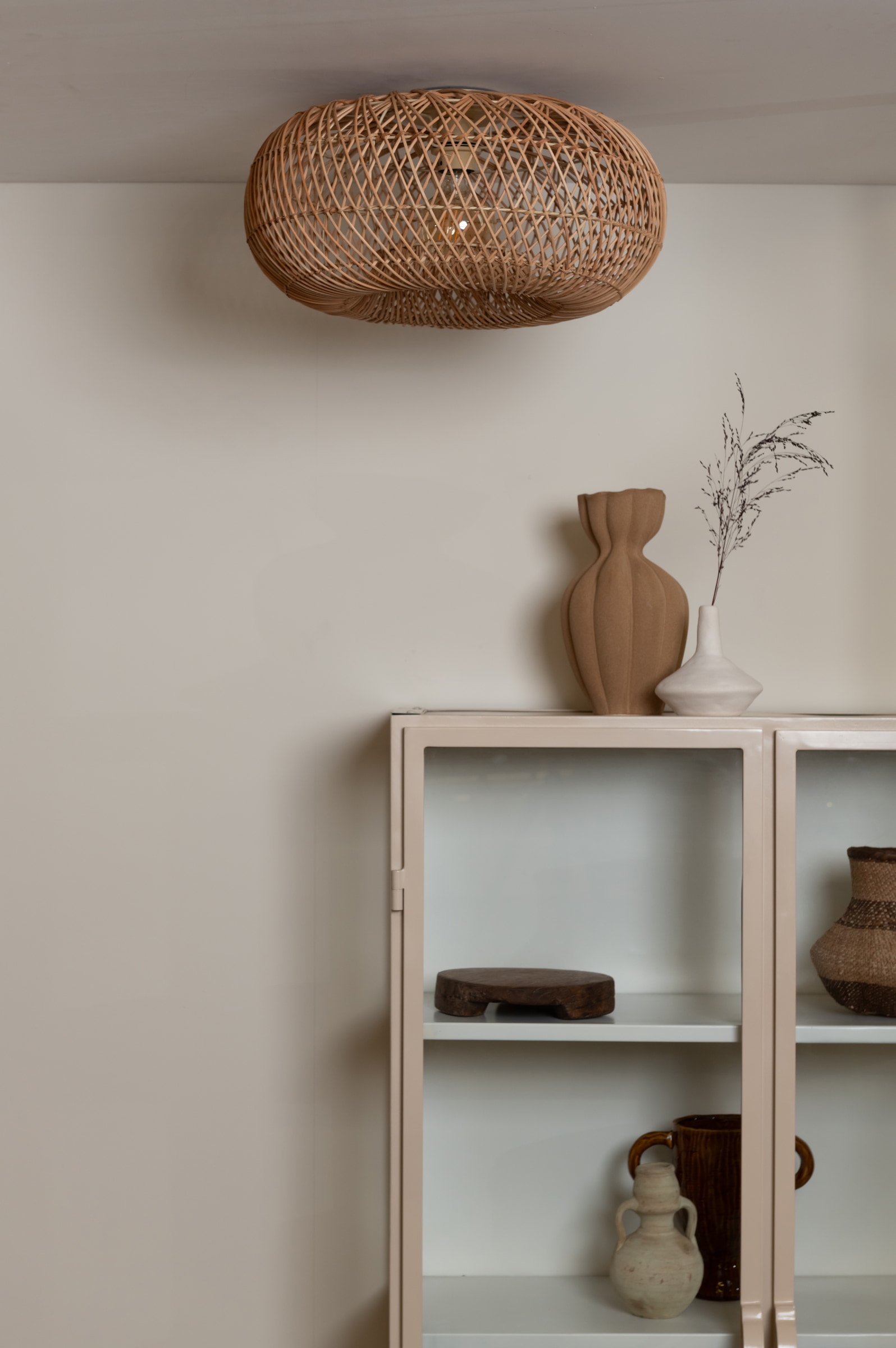 GOOD&MOJO Plafondlamp 'Arizona' Bamboe, 50cm, kleur Naturel