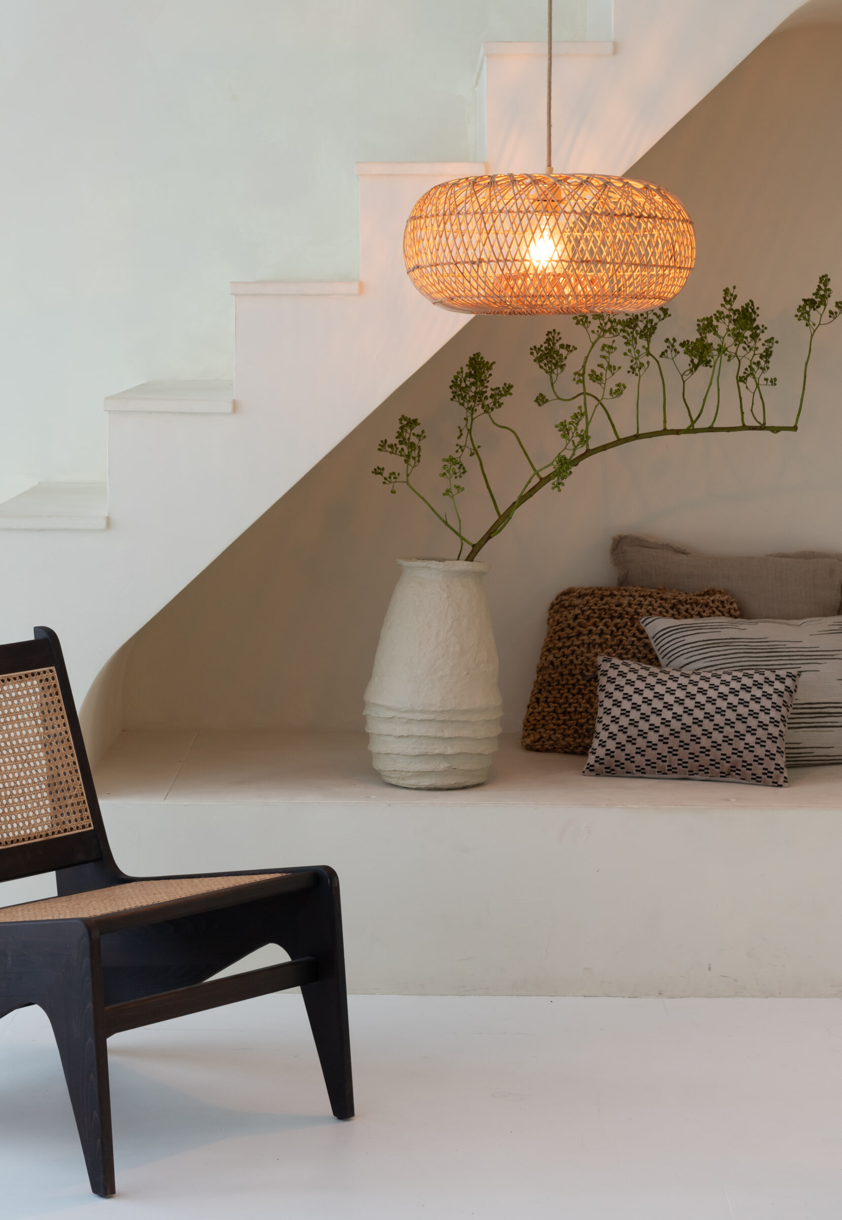 GOOD&MOJO Hanglamp 'Arizona' Bamboe, 50cm, kleur Naturel