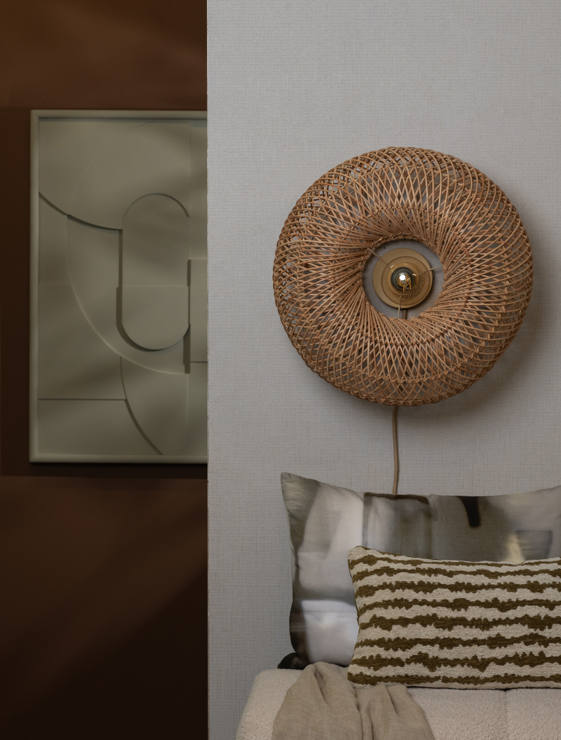 GOOD&MOJO Wandlamp 'Arizona' Bamboe, 50cm, kleur Naturel