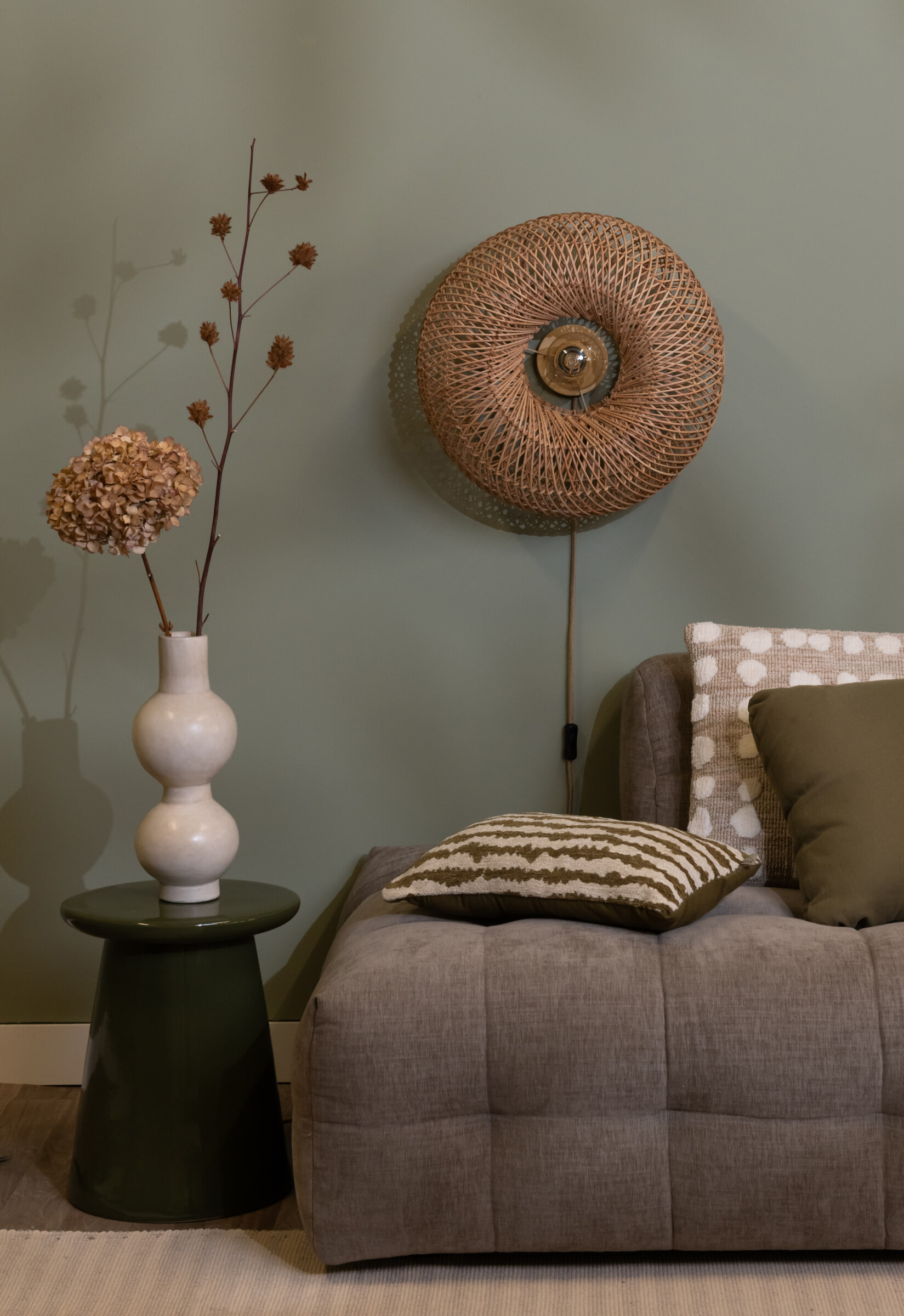 GOOD&MOJO Wandlamp 'Arizona' Bamboe, 50cm, kleur Naturel