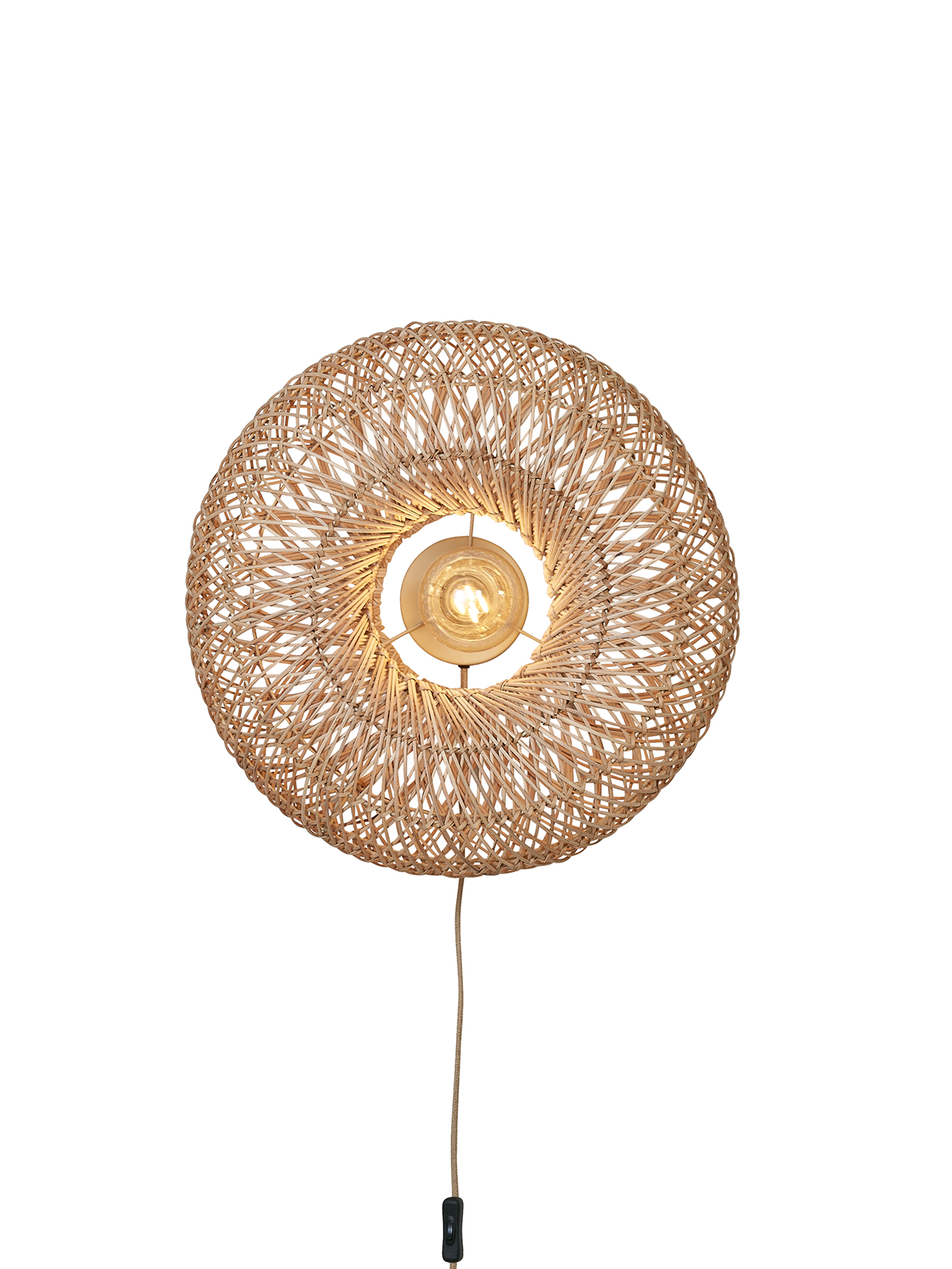 GOOD&MOJO Wandlamp 'Arizona' Bamboe, 50cm, kleur Naturel