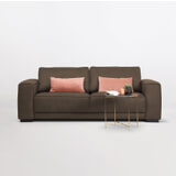 Sohome 4-zits Bank 'Stacie' kleur Taupe