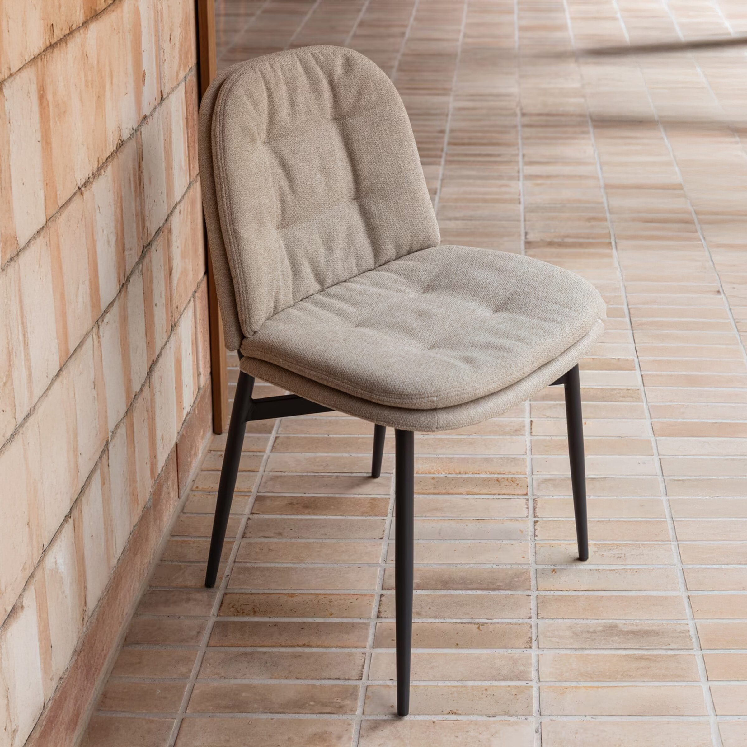 Dutchbone Eetkamerstoel 'Jade' 