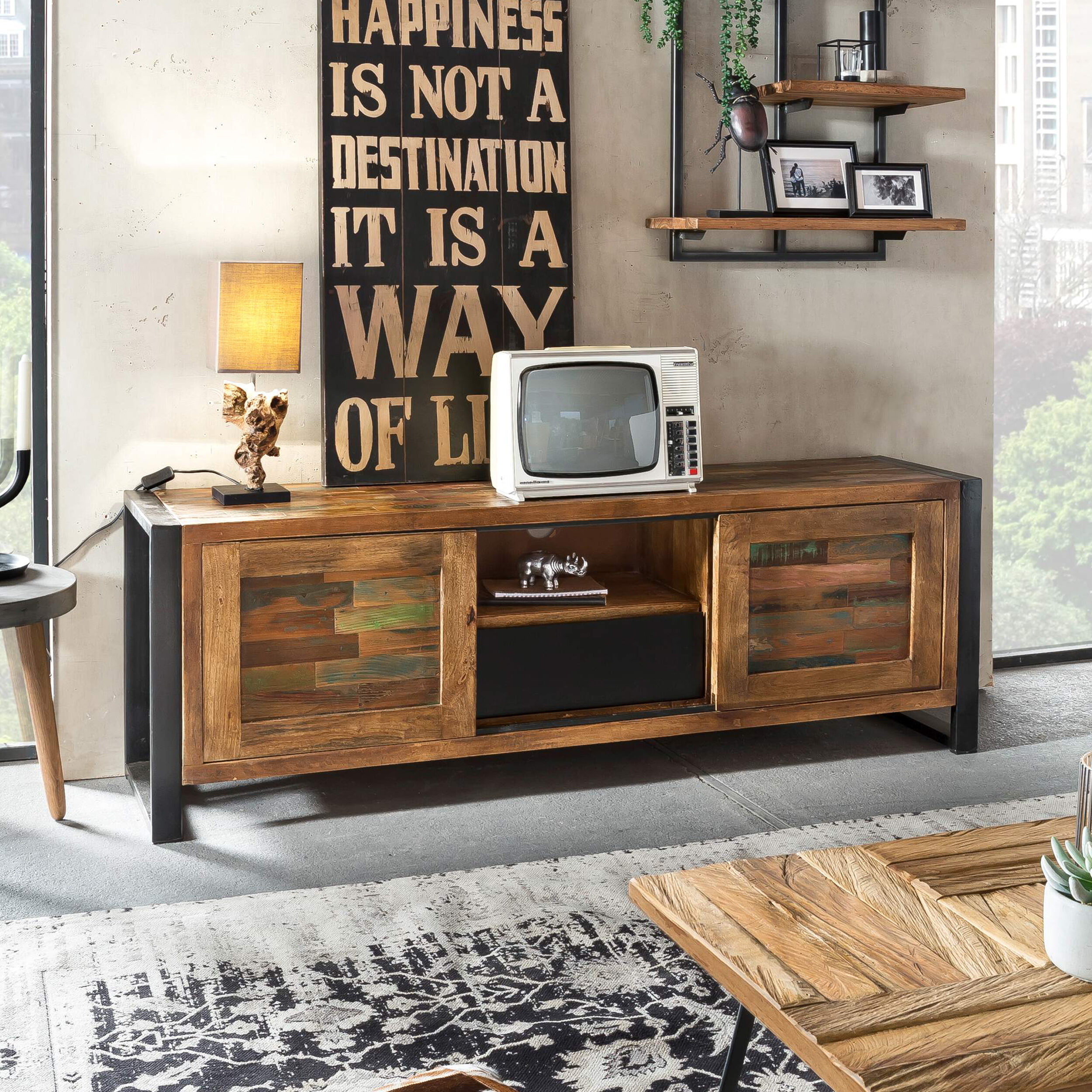 Artistiq TV-meubel Mox 160cm - Hout