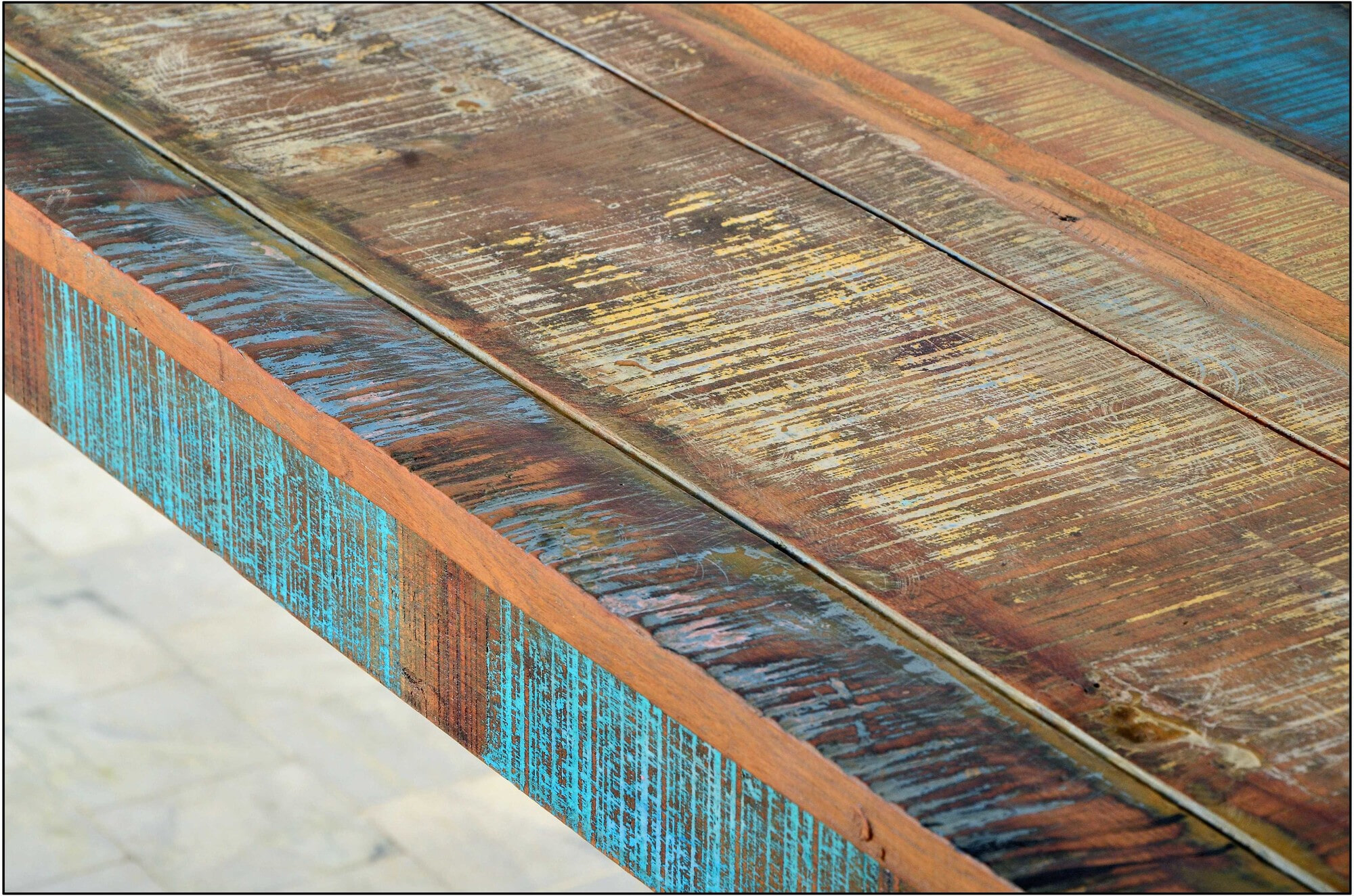 Artistiq Vintage Eettafel 'Riverboat' 140 x 70cm