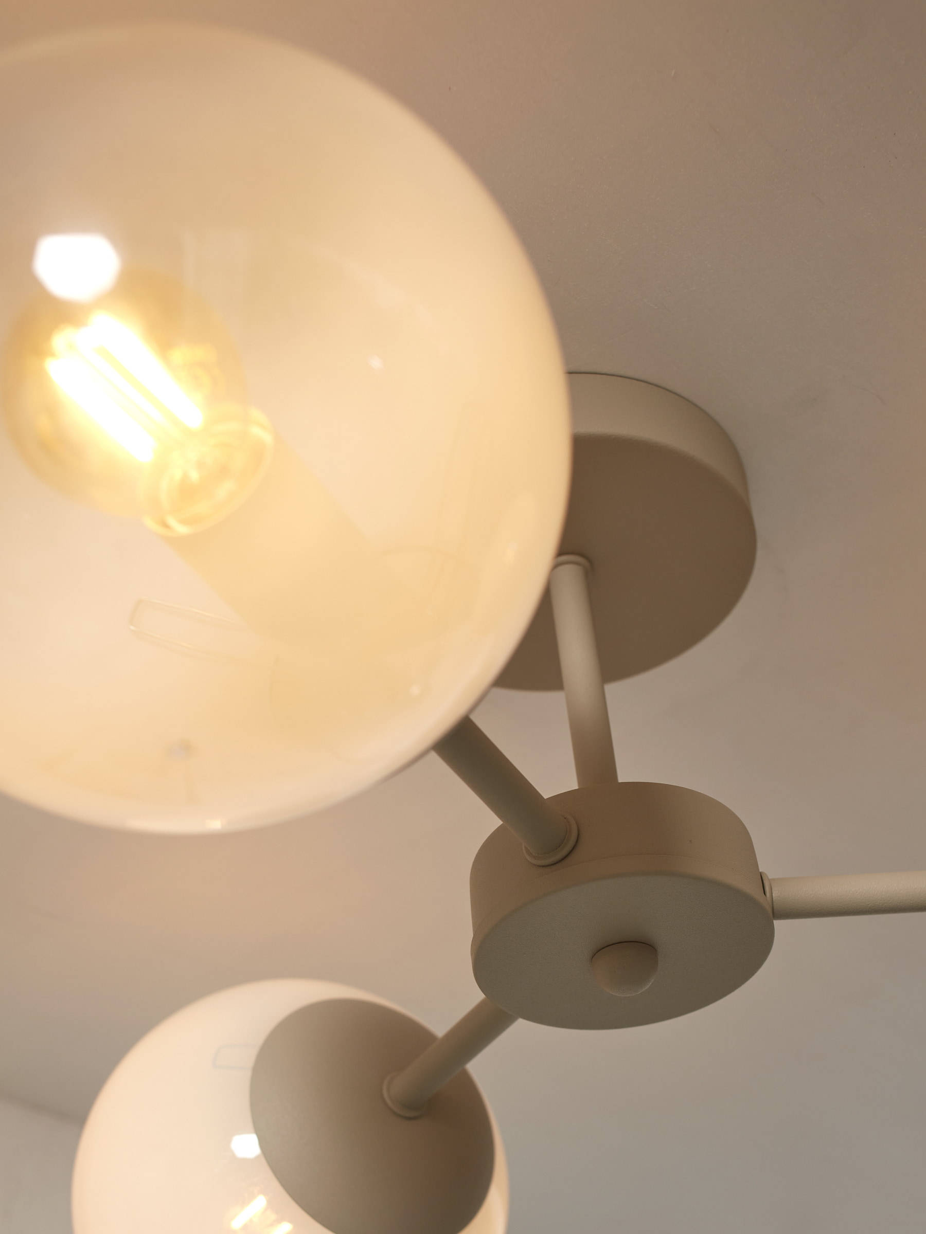 its about RoMi Plafondlamp 'Aspen' 3-lamps, kleur Wit