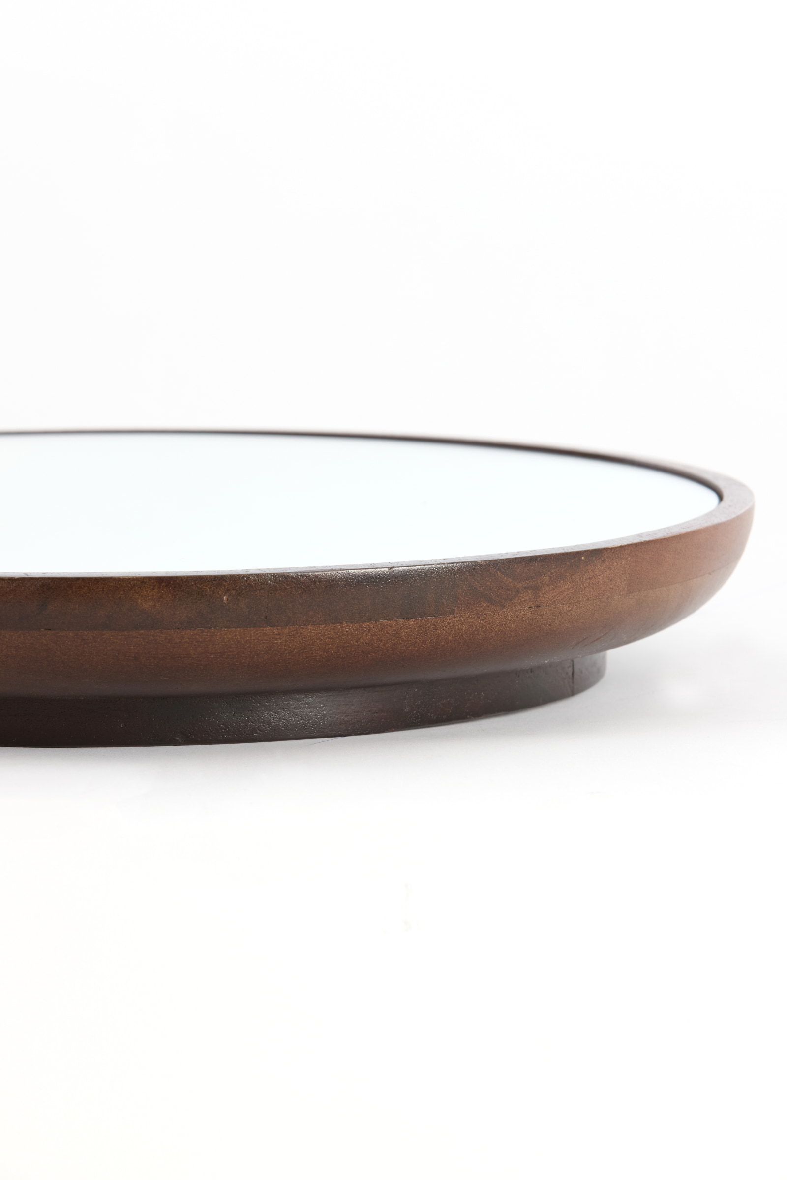 Light & Living Ronde Spiegel 'Mamali' Mangohout, 68cm