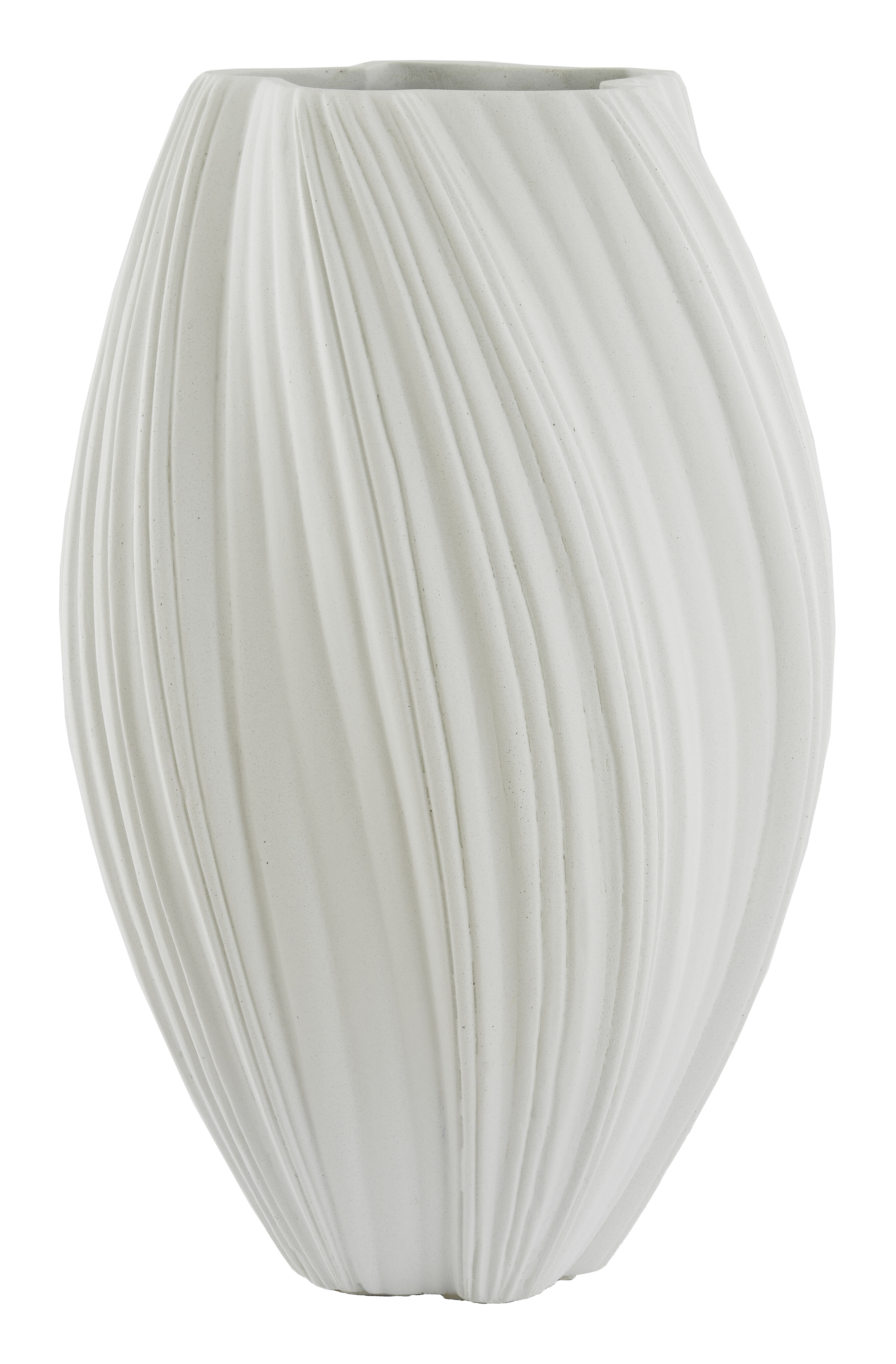 Light & Living Vaas 'Yatung' 81cm, kleur Crème
