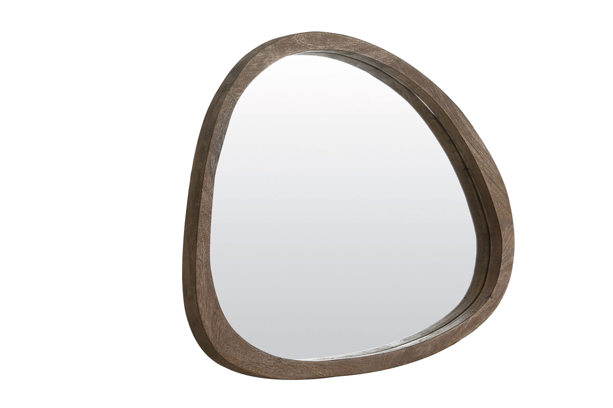 Light & Living Spiegel 'Sonora' 80cm, kleur Donkerbruin