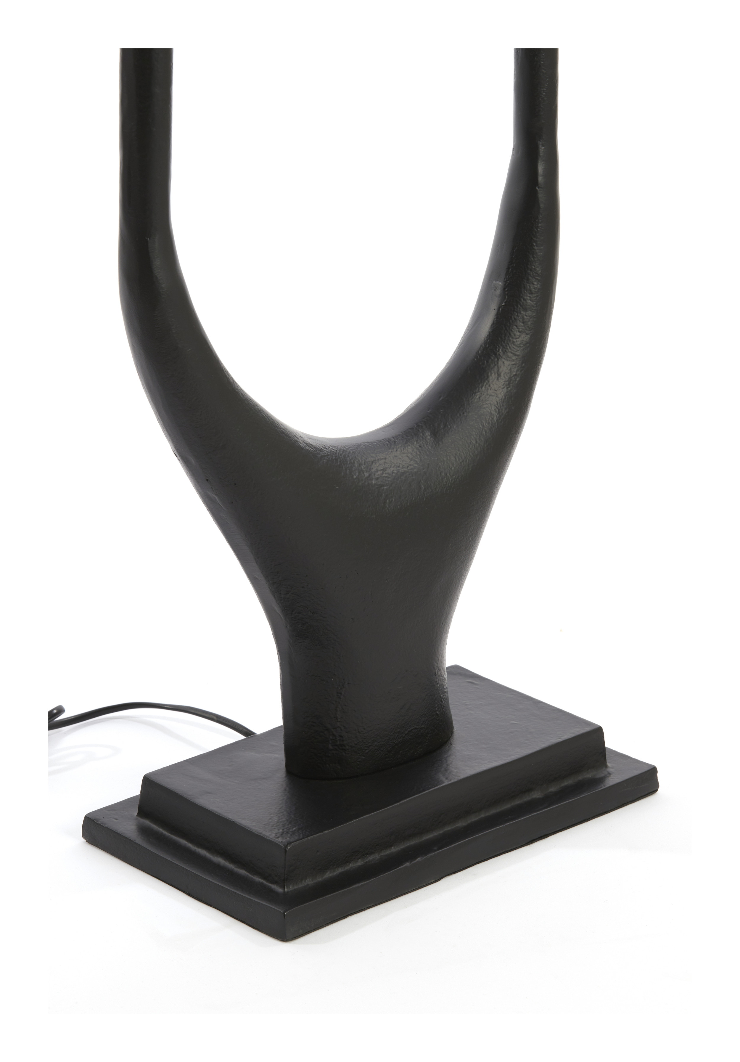 Light & Living Vloerlamp 'Gavi' 2-Lamps, kleur Mat Zwart (excl. kap)