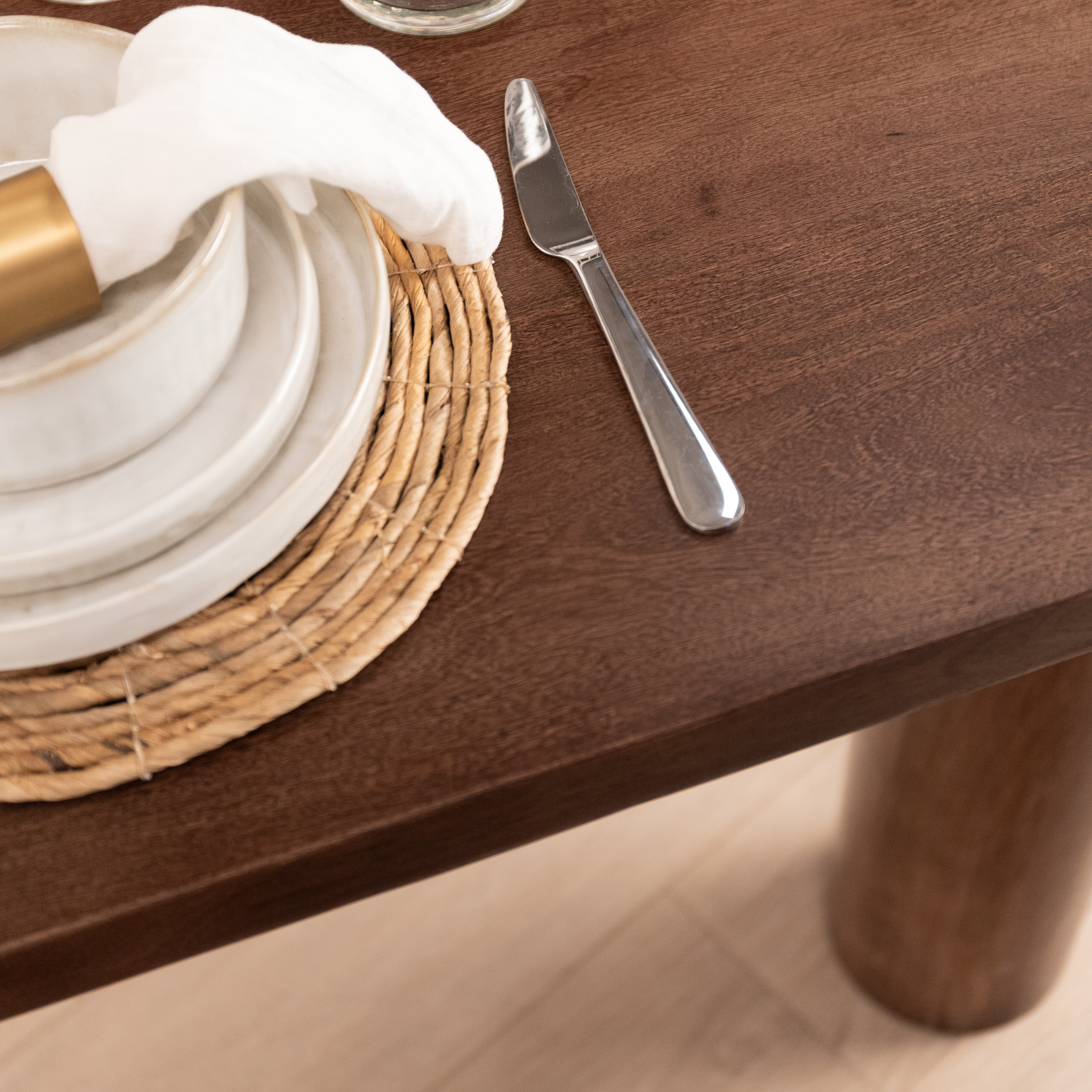 Sohome Eettafel 'Merle' Mangohout, 240 x 100cm