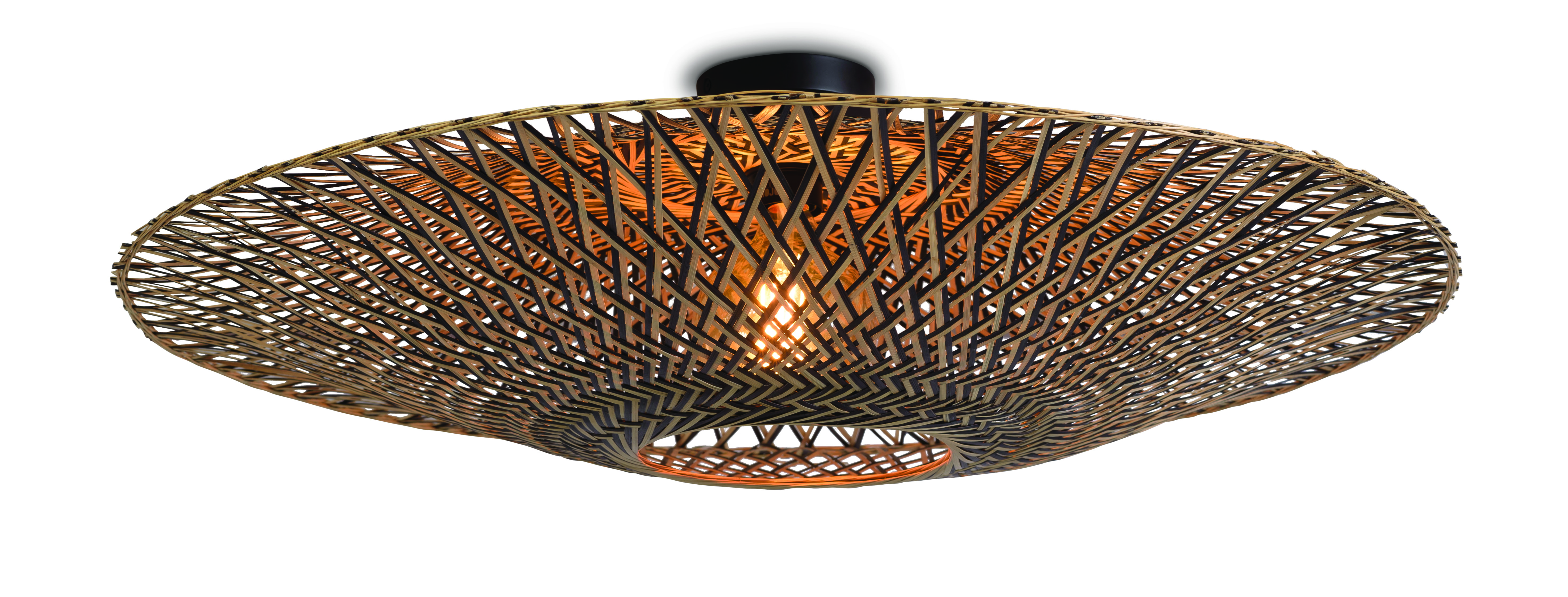 GOOD&MOJO Plafondlamp 'Bali' Large, Bamboe, kleur Naturel