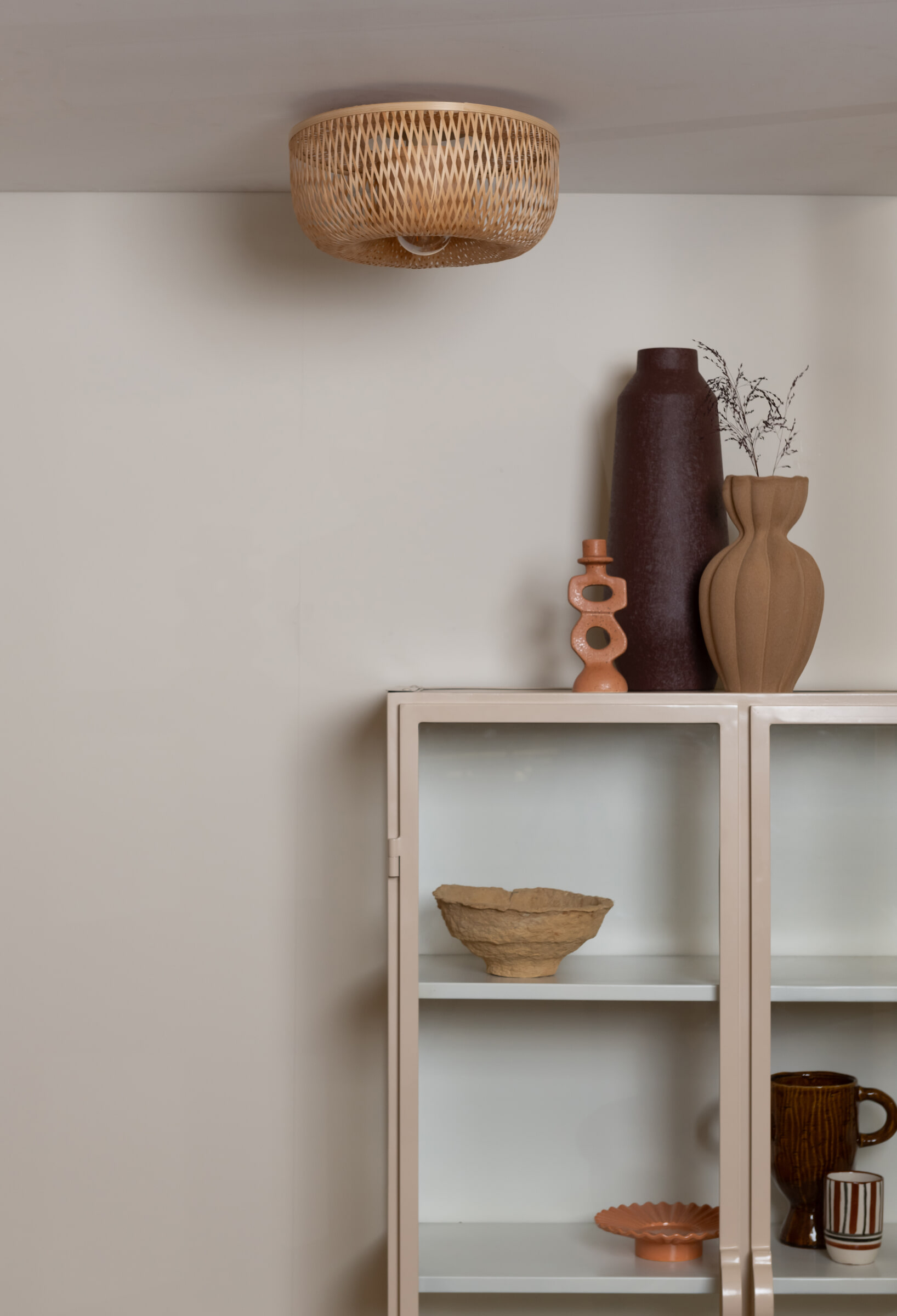 GOOD&MOJO Plafondlamp 'Barbados' Bamboe, 35cm, kleur Naturel