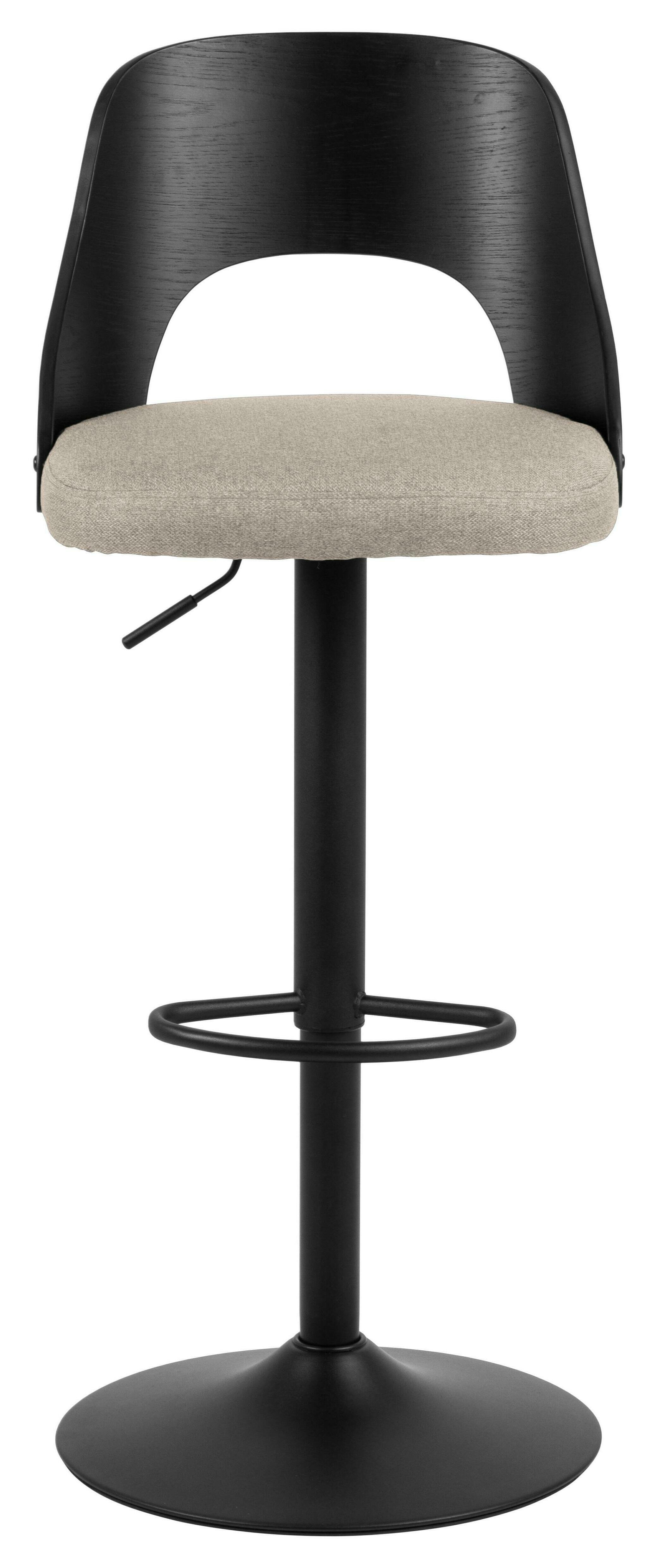 Bendt Draaibare Barkruk 'Vila' kleur Zand (zithoogte 62-84cm)