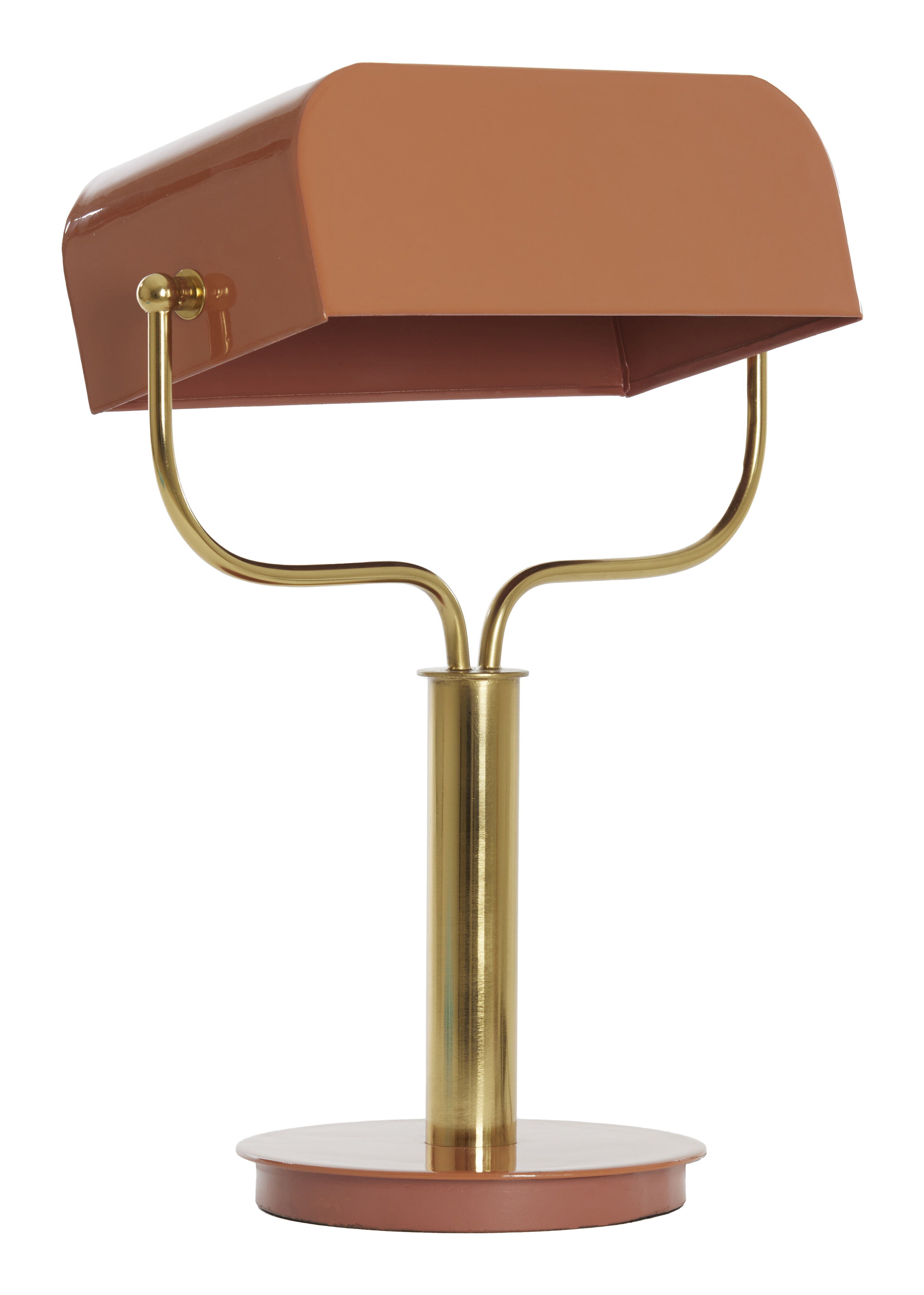 Light & Living Tafellamp Ayer 43cm - Oranje/Goud