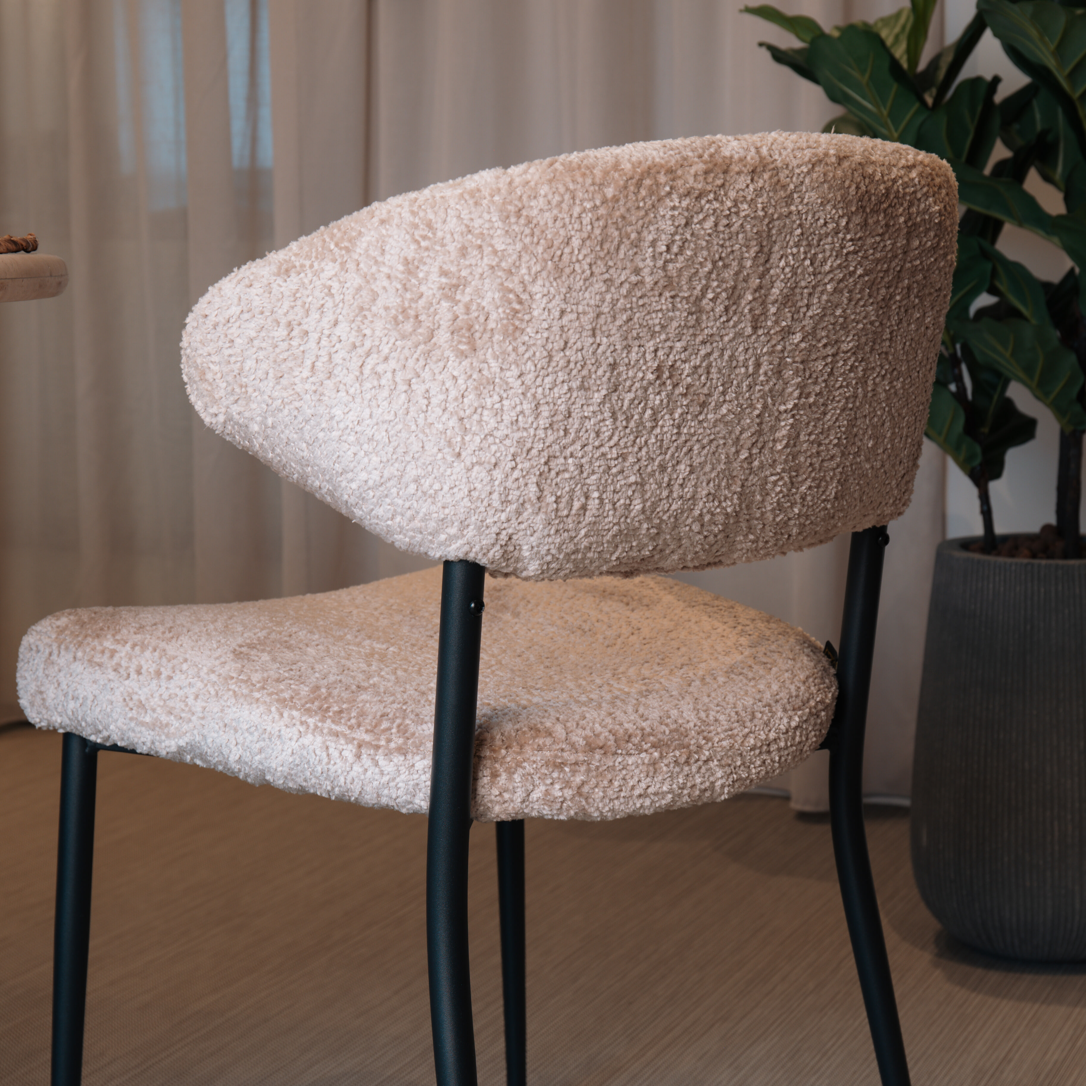 Richmond Eetkamerstoel 'Bea' Sheep, kleur Naturel