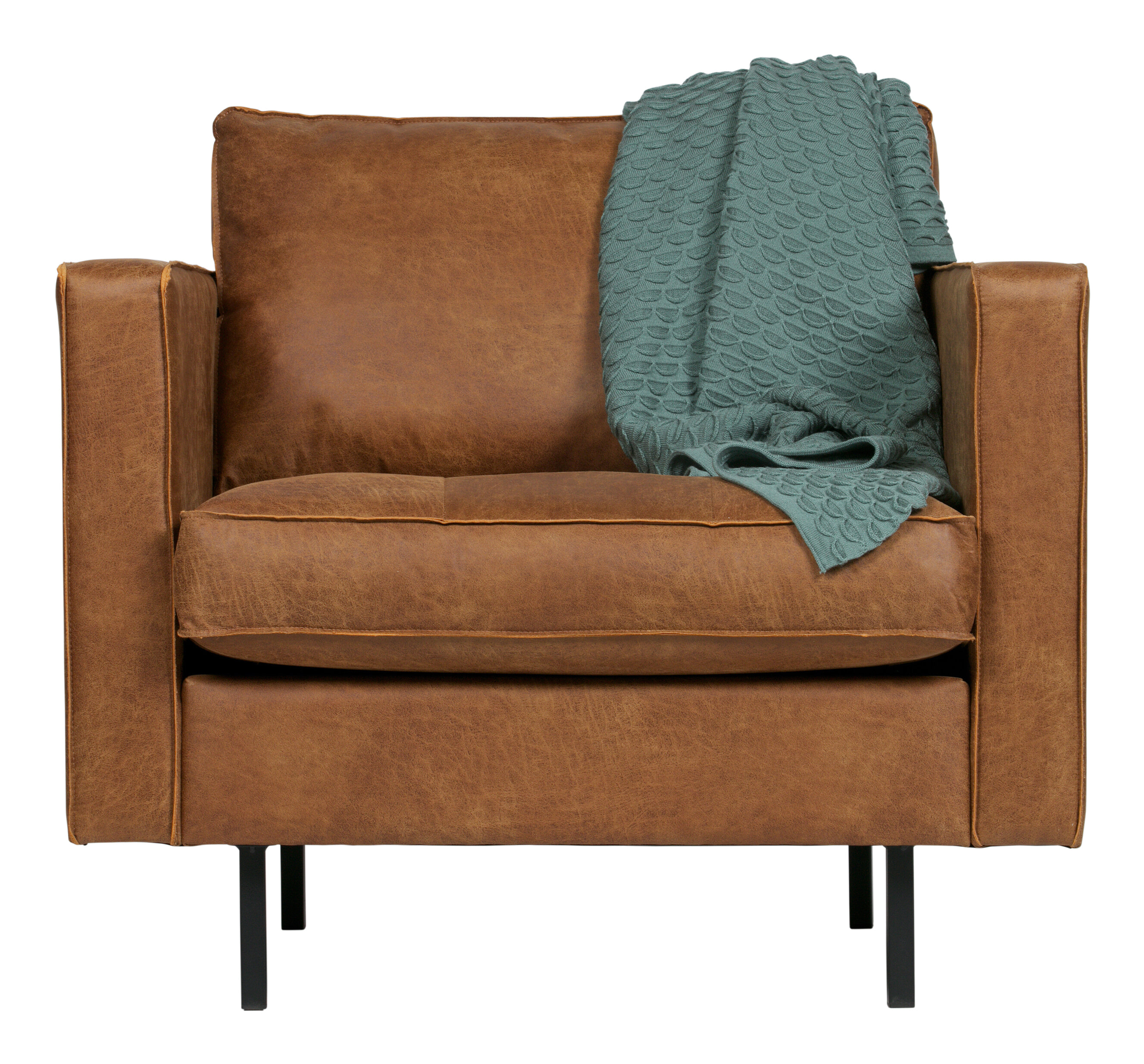 WOOOD Fauteuil 'Rodeo Classic', kleur Cognac
