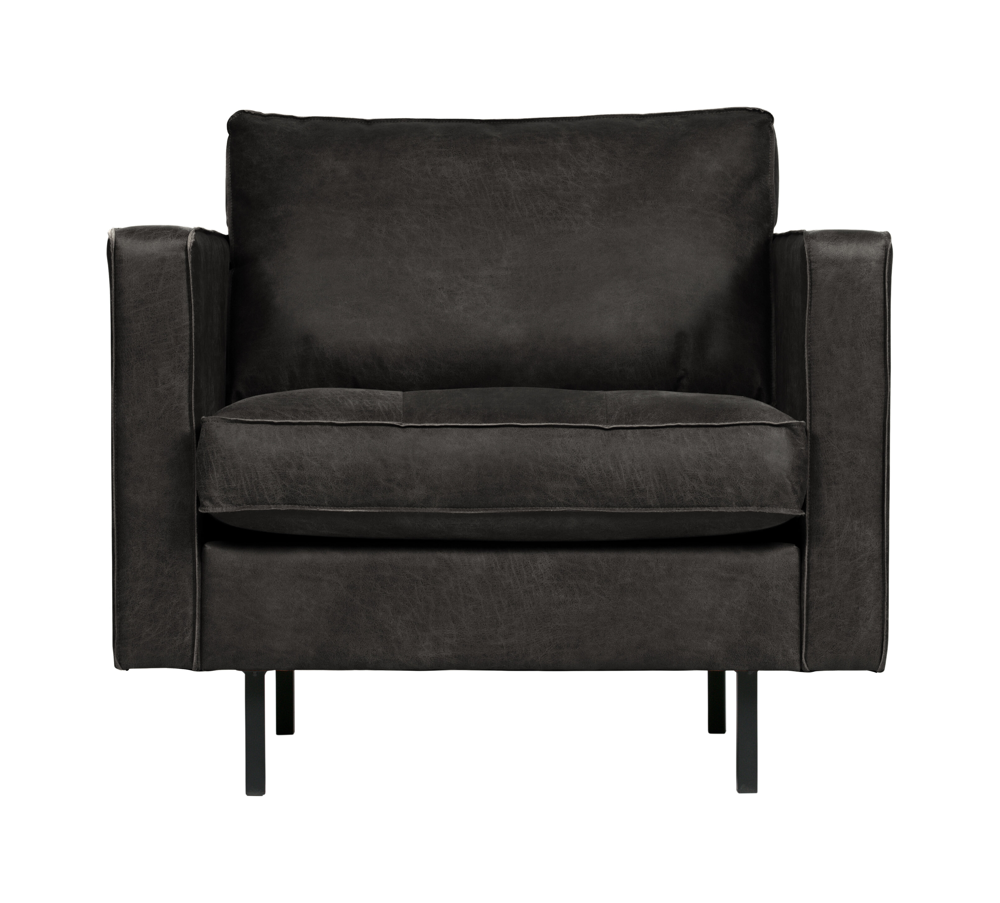 BePureHome Fauteuil Rodeo Classic - Antraciet