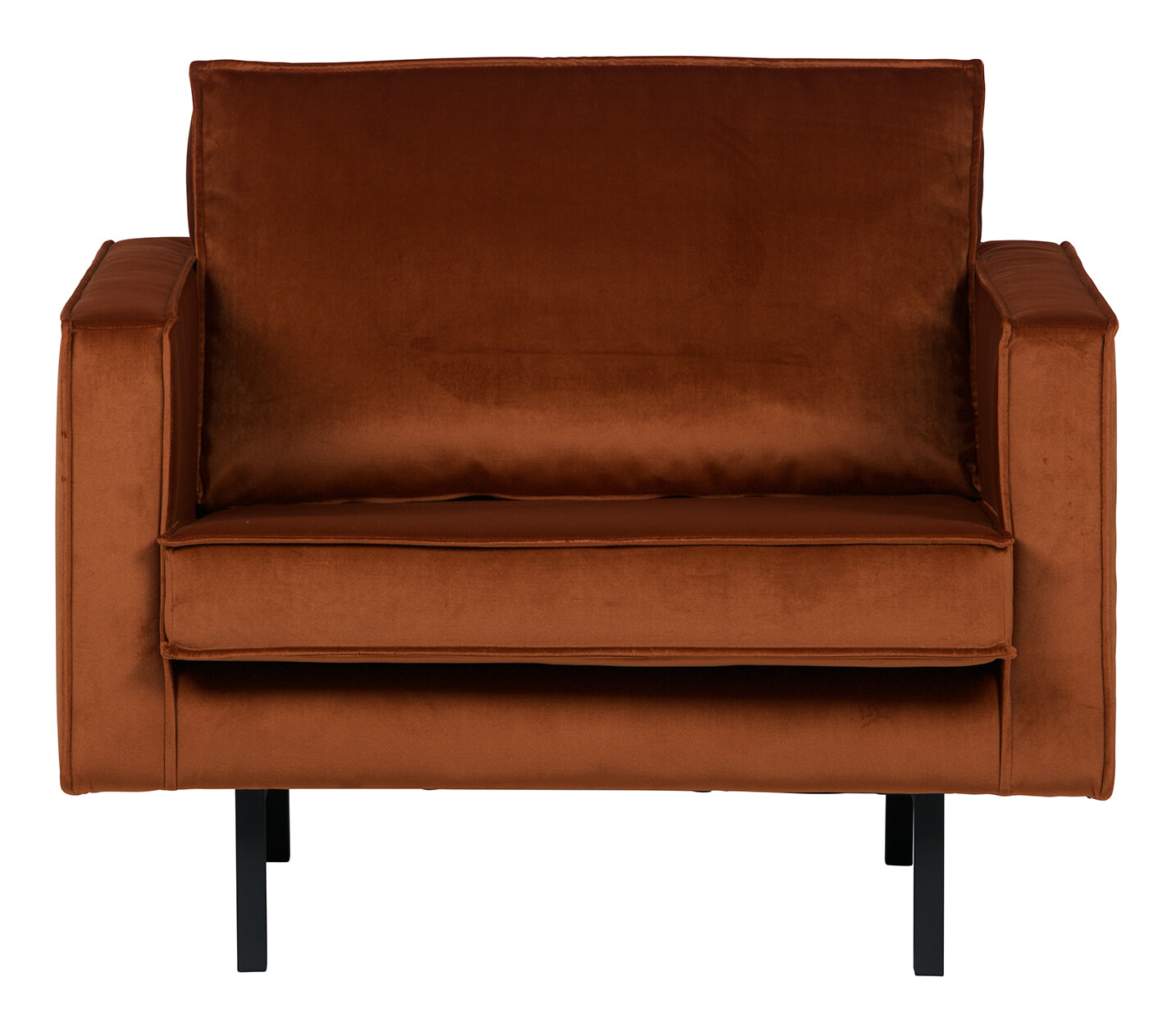 BePureHome Fauteuil 'Rodeo', kleur Roest