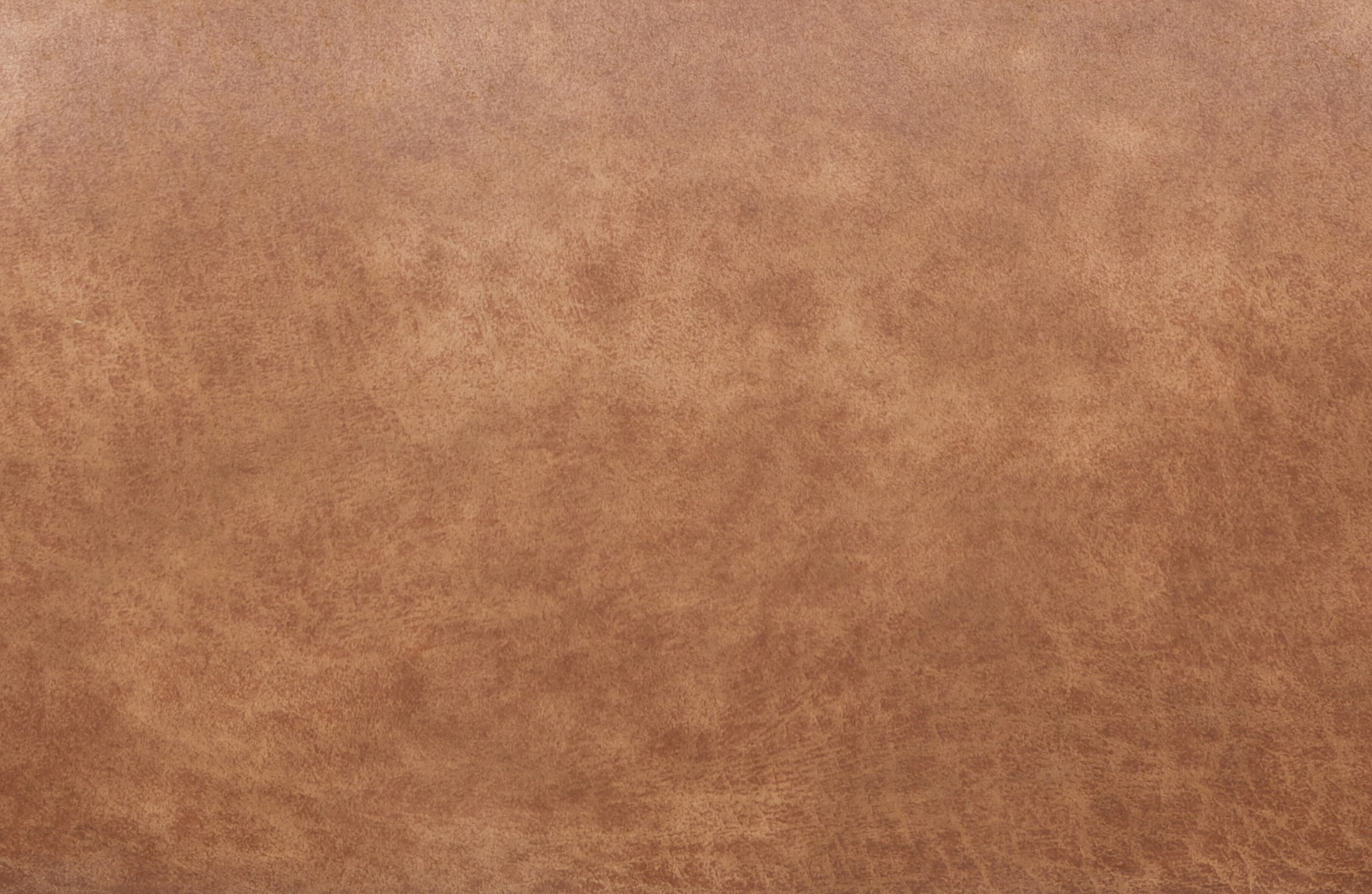 WOOOD Hocker 'Rodeo' Eco leder, kleur Cognac