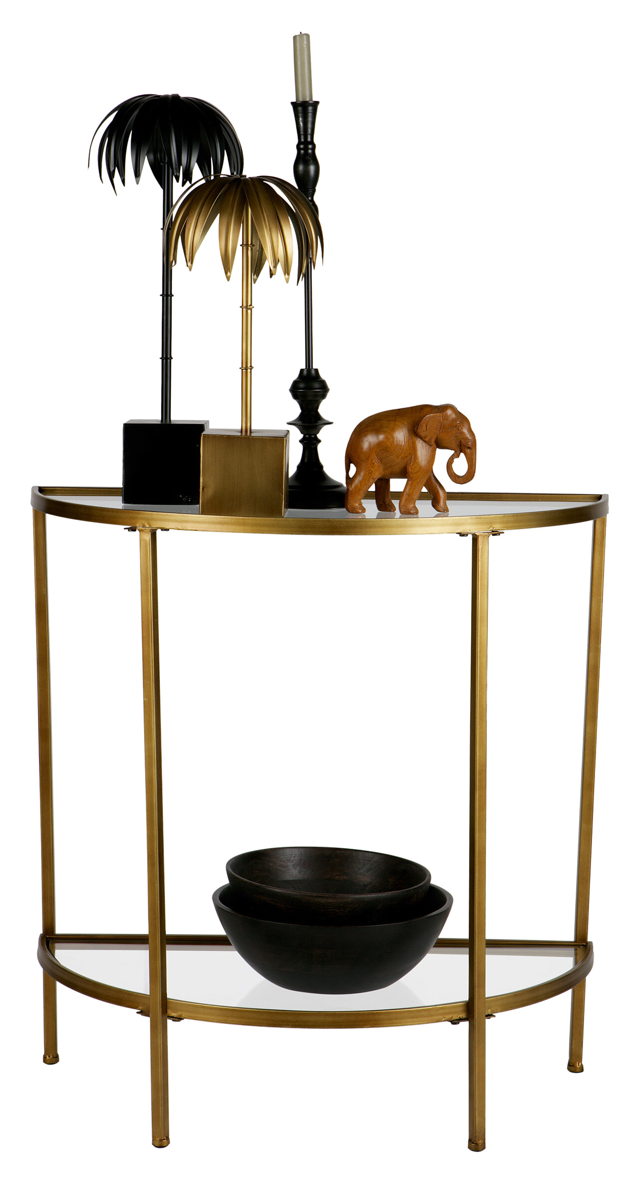 WOOOD Sidetable 'Goddess' kleur Antique Brass