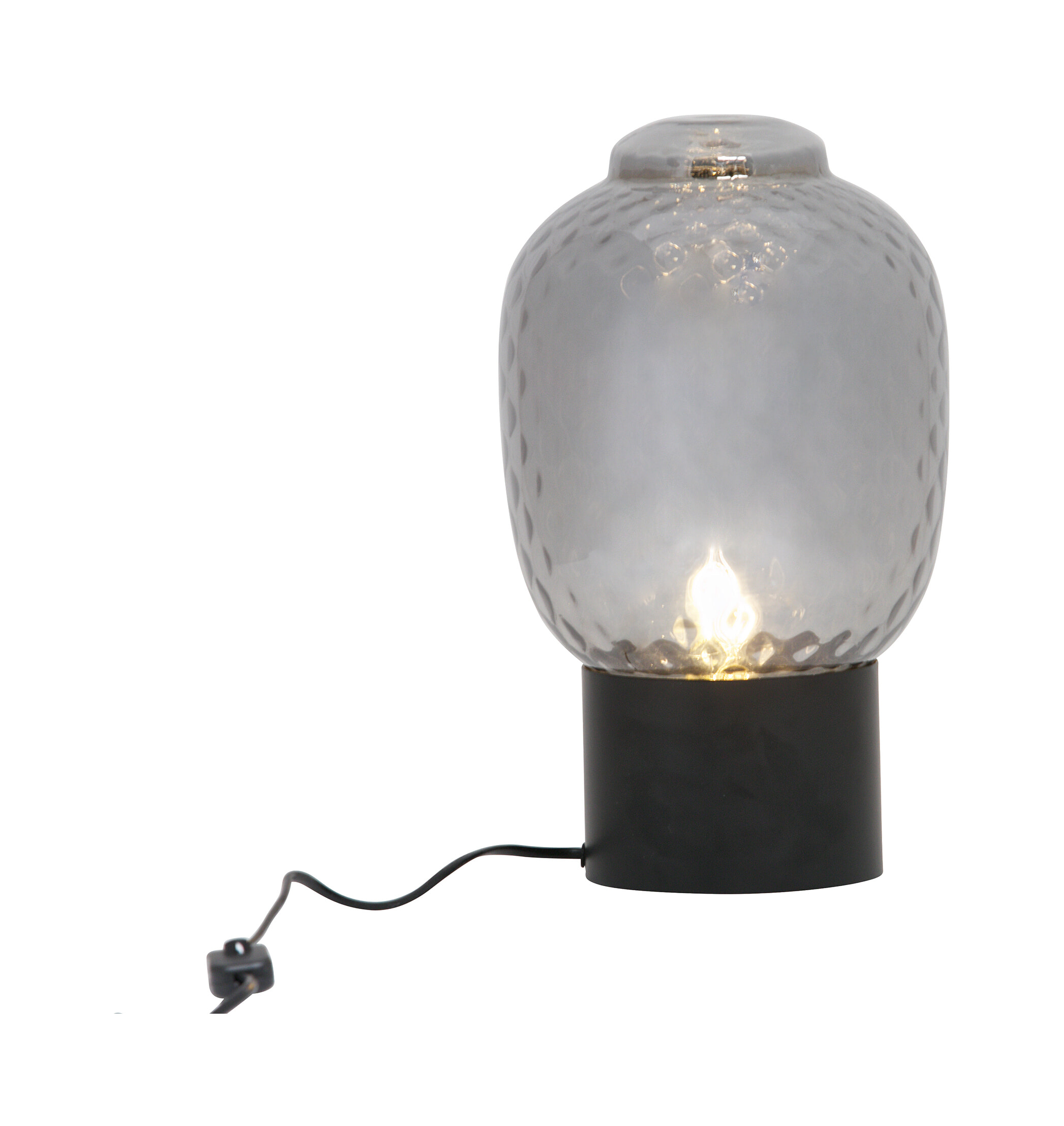 BePureHome Tafellamp 'Bubble' 34cm, kleur Zwart