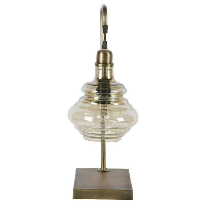 BePureHome Tafellamp 'Obvious', kleur Antique Brass