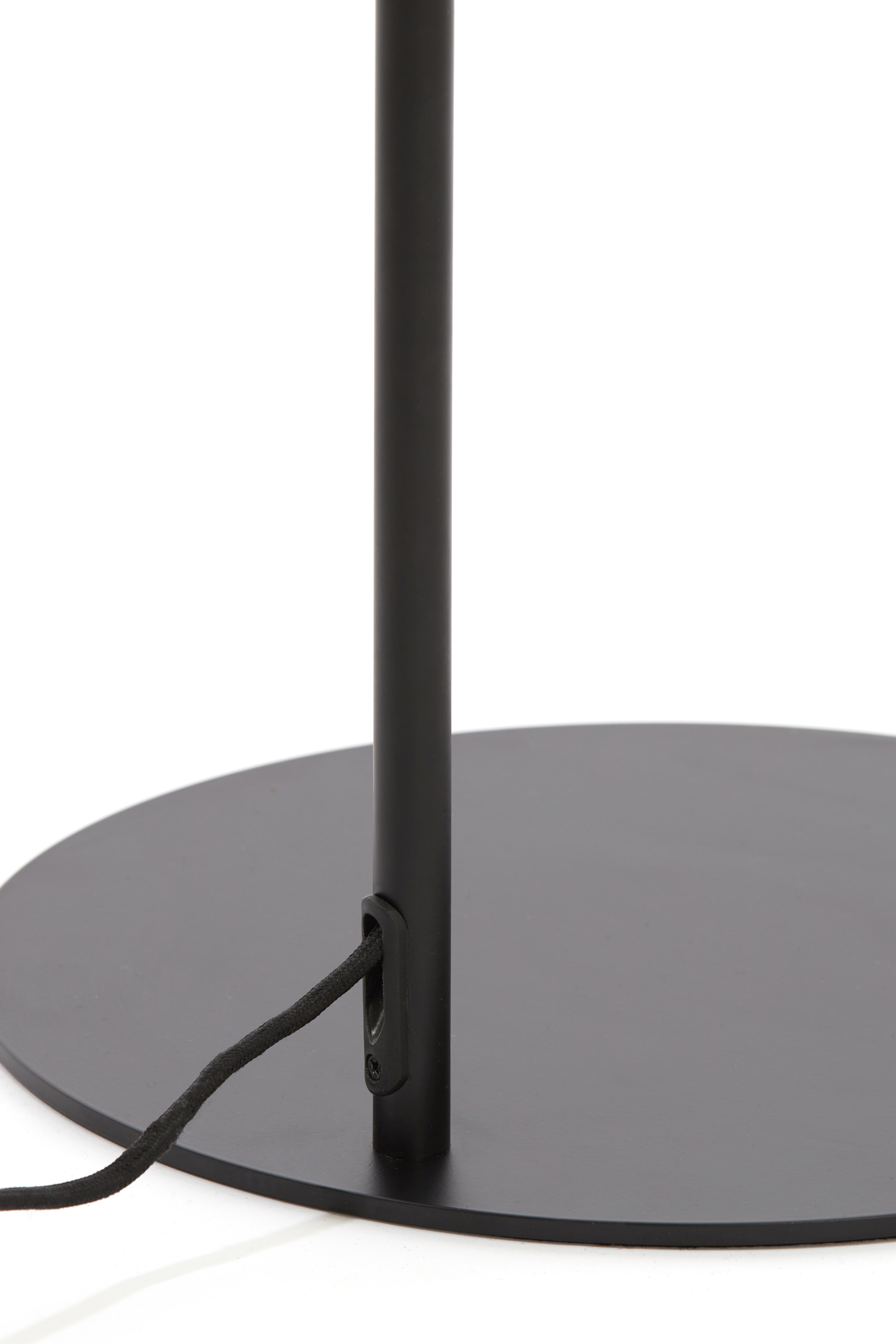 Light & Living Vloerlamp 'Solna' 160cm hoog, kleur Smoke/Mat Zwart