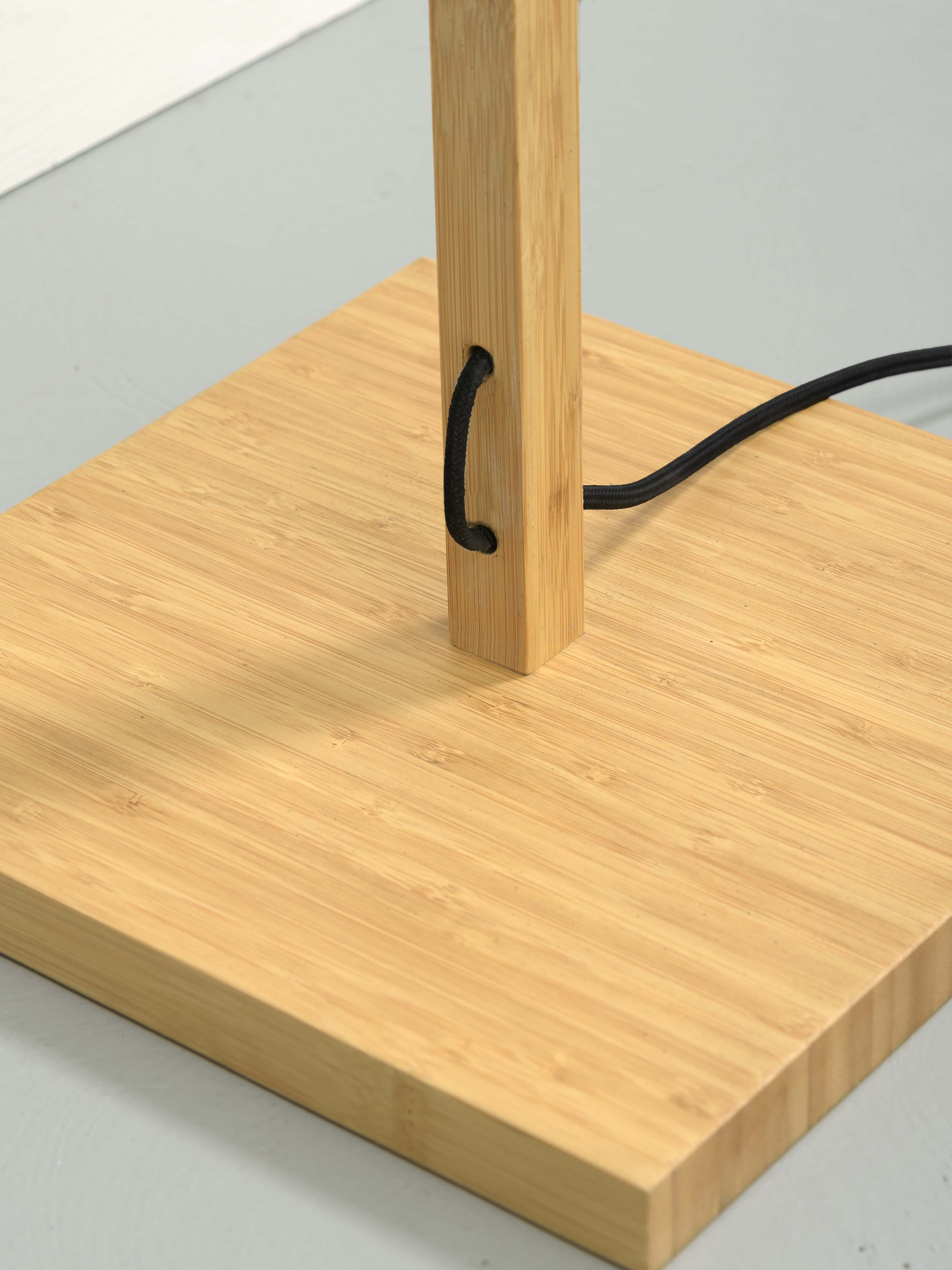 GOOD&MOJO Vloerlamp 'Bhutan' Bamboe, 145cm, kleur Naturel