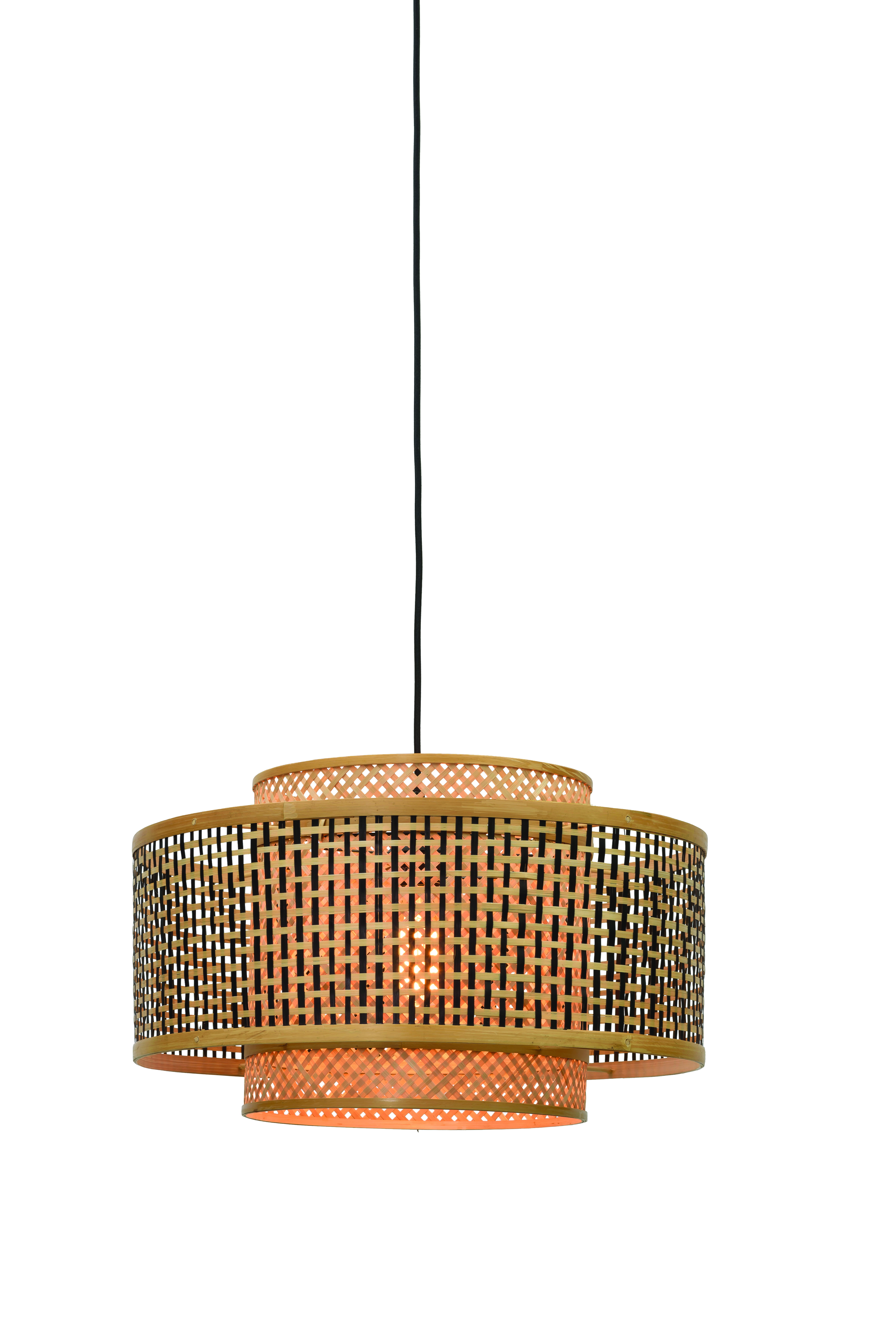 GOOD&MOJO Hanglamp 'Bhutan' Large, Bamboe, kleur Naturel