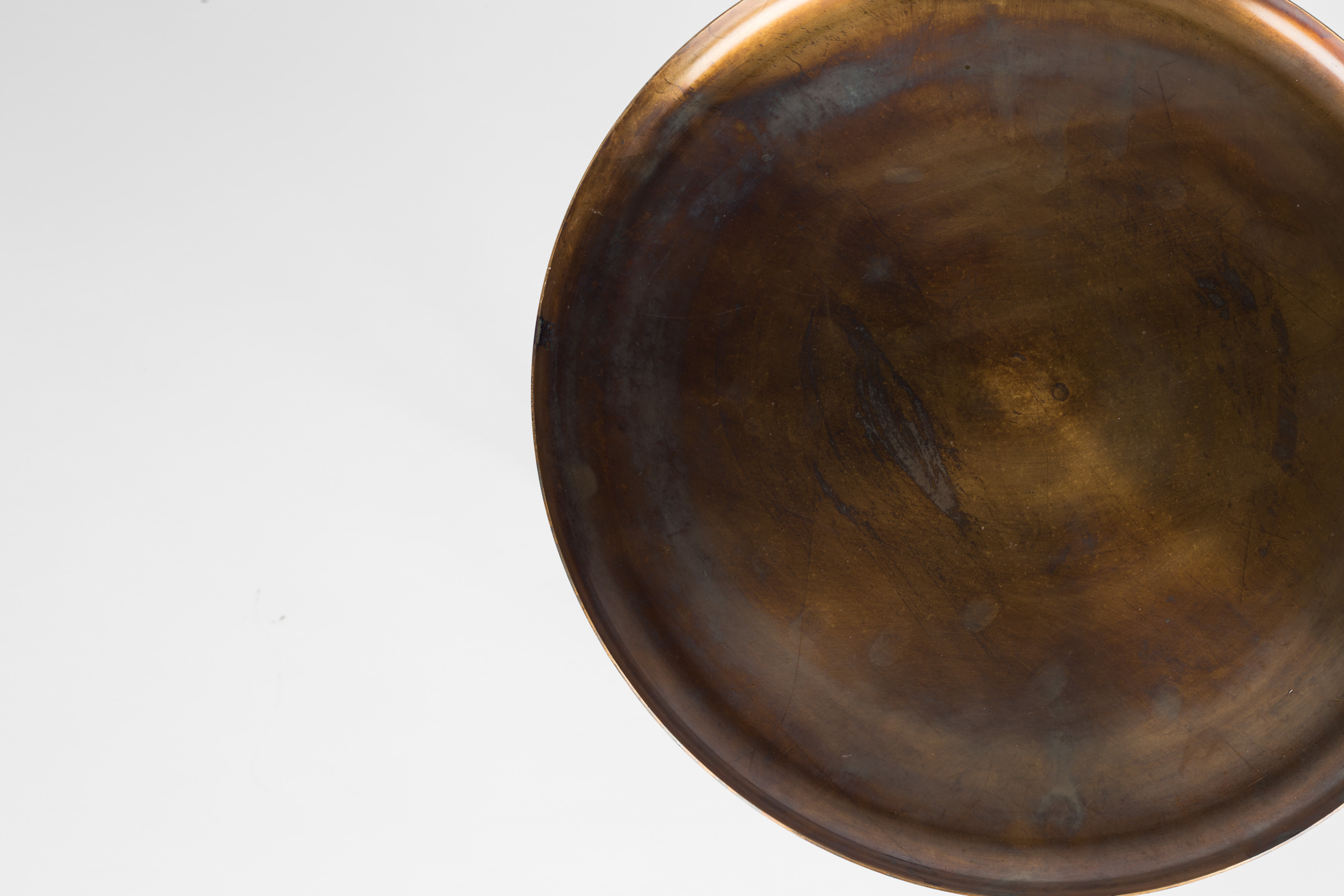 Bijzettafel 'Rafael' kleur Koper/Goud