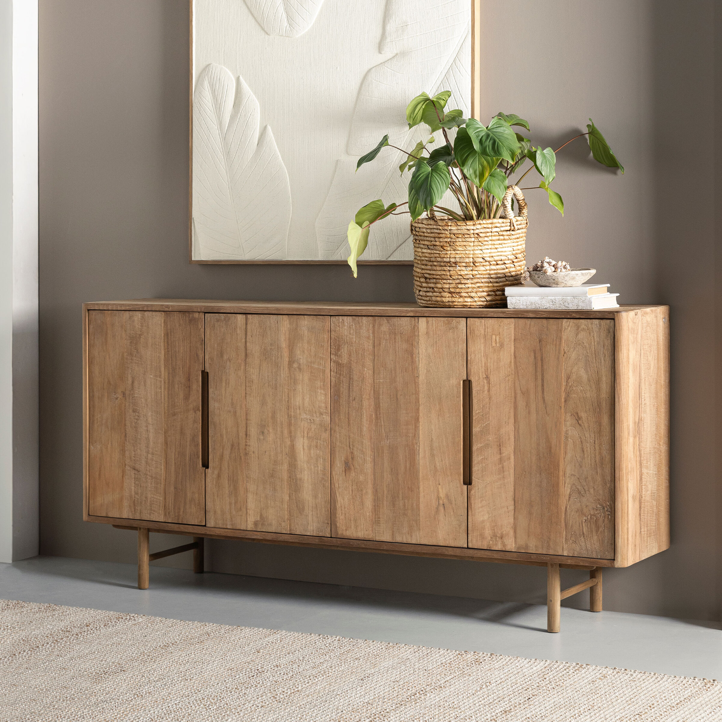 DTP Home Dressoir 'Bliss' Teakhout, 180cm