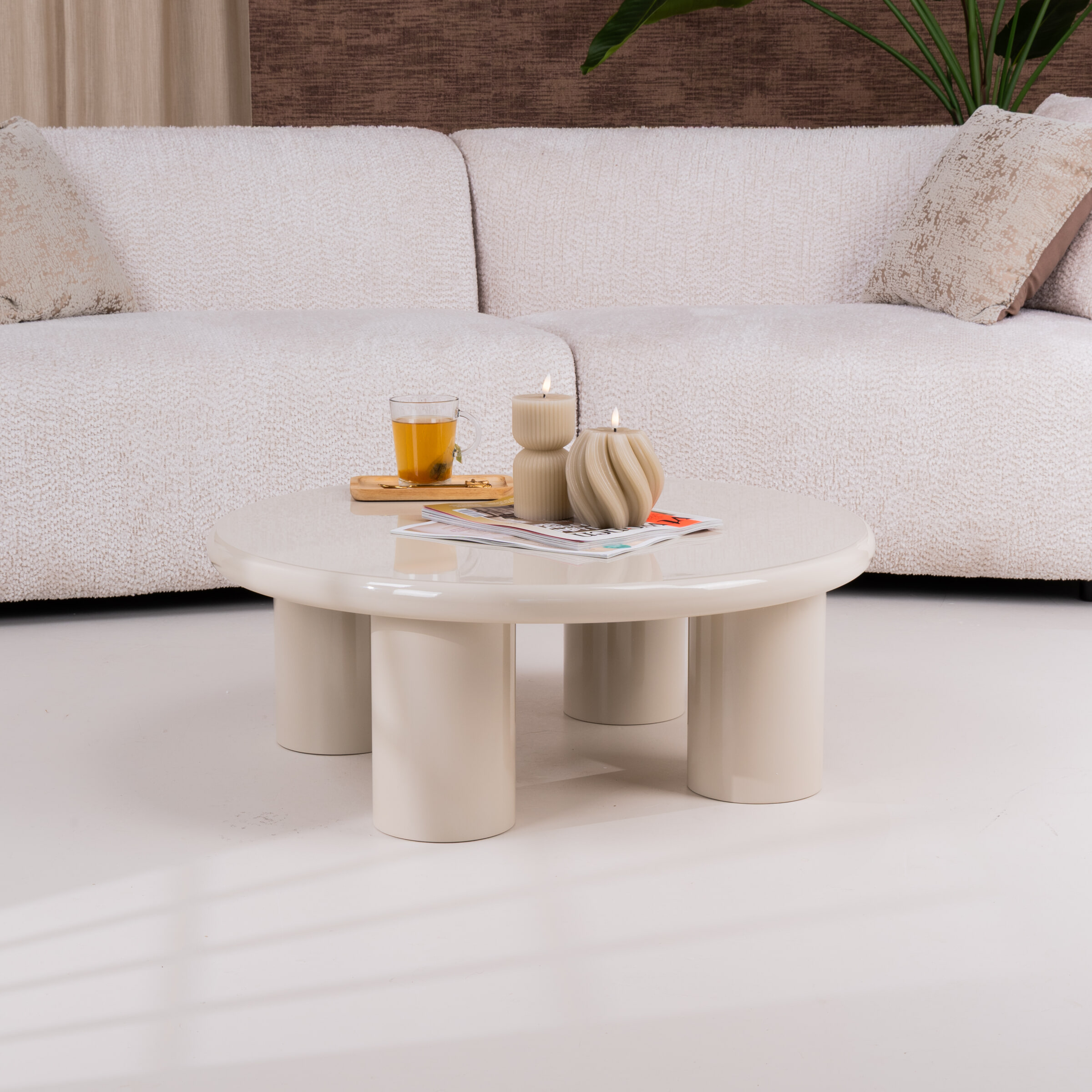 By-Boo Ronde Salontafel 'Bloop' 80cm