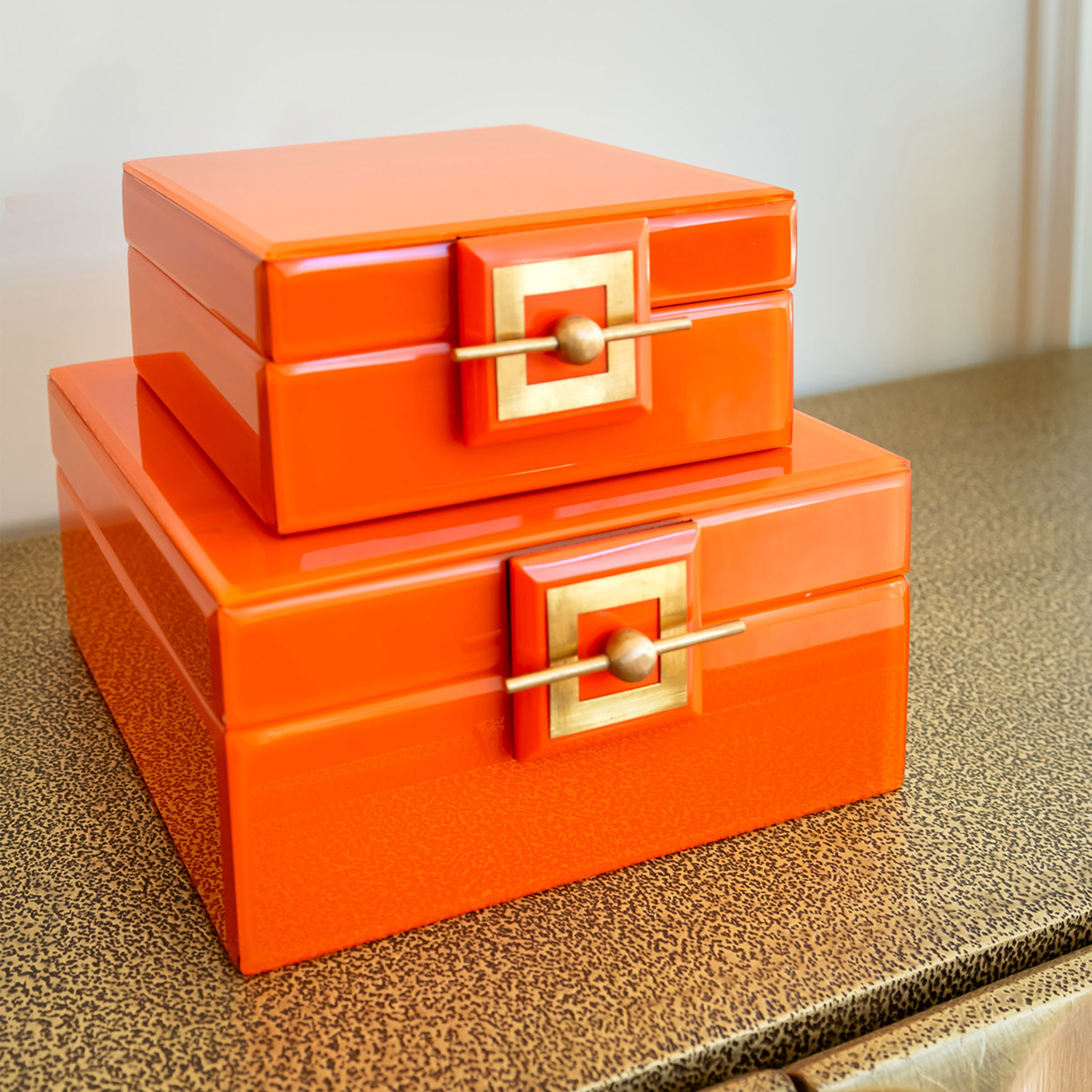Richmond Juwelenbox 'Bodine' klein, kleur Oranje