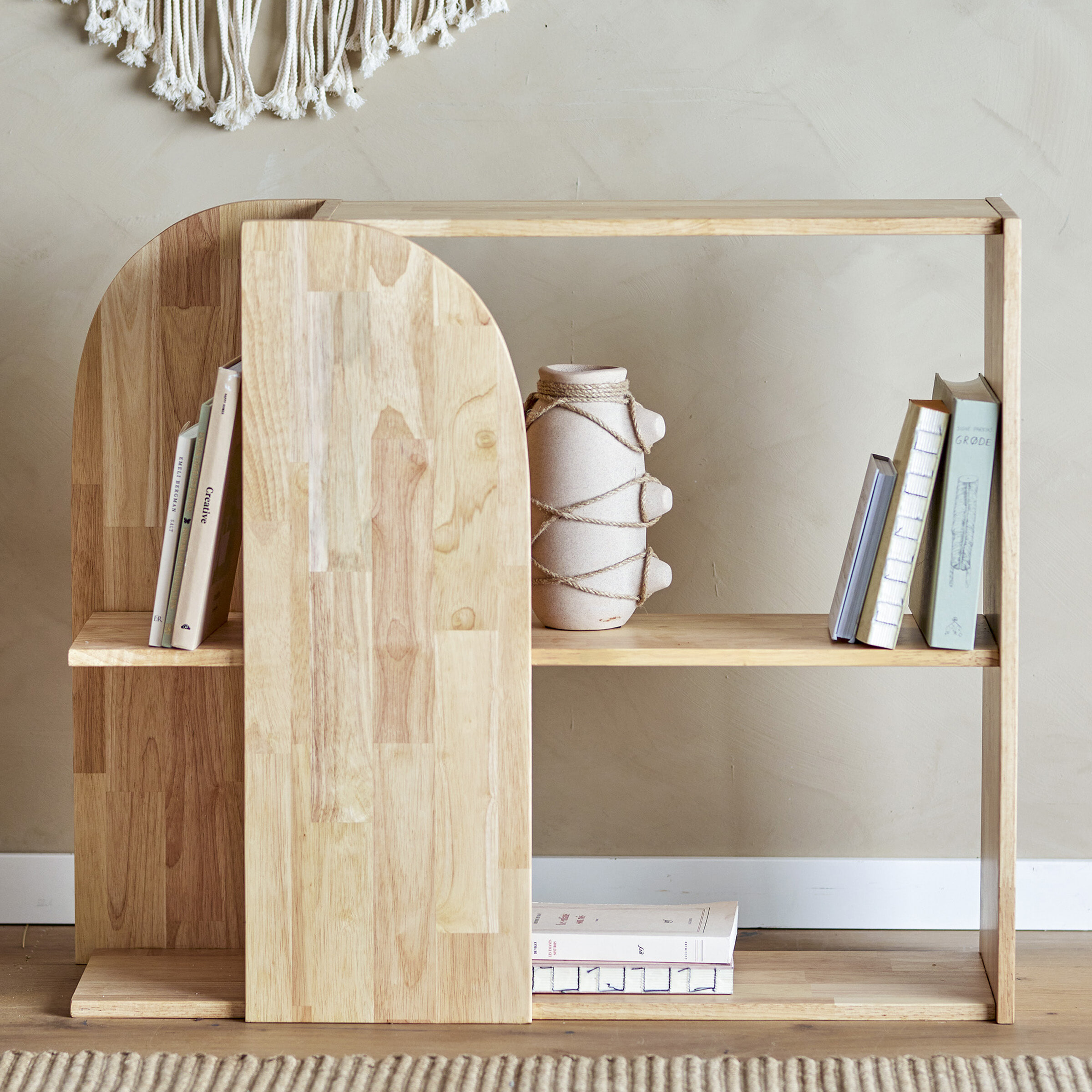 Bloomingville Boekenkast Alec 85cm - Naturel