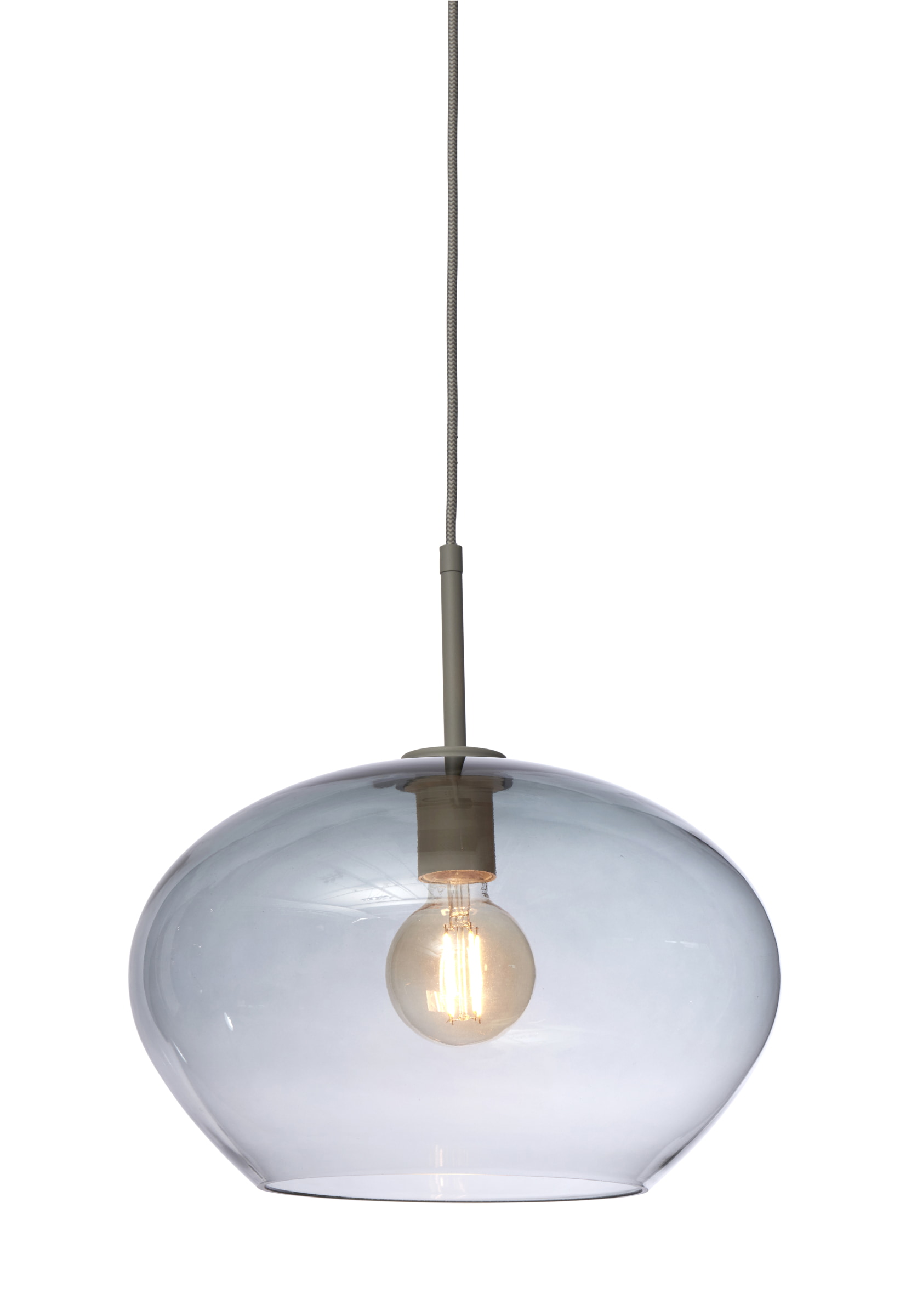 its about RoMi Hanglamp 'Bologna' 35cm, kleur Lichtgrijs