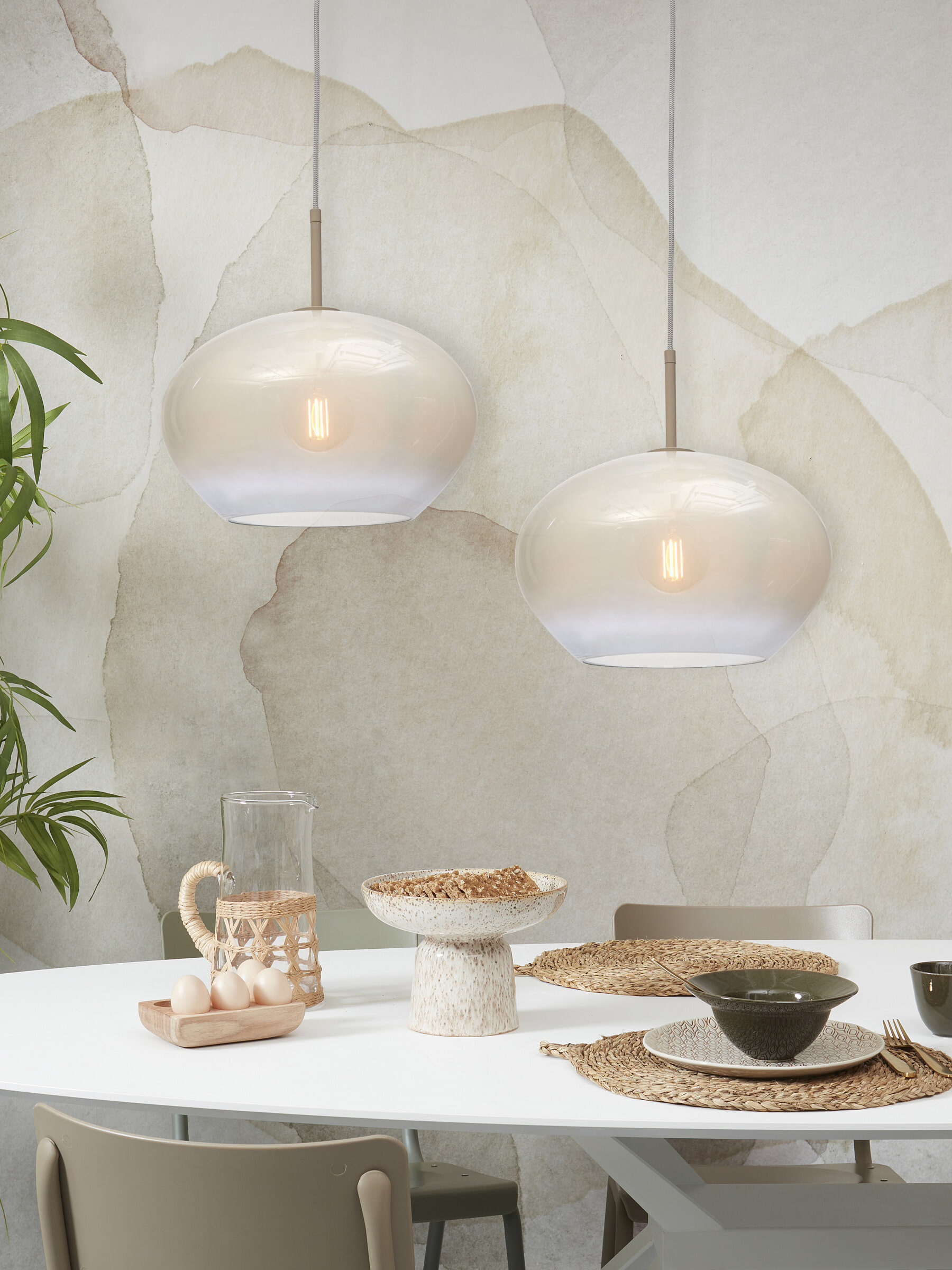 its about RoMi Hanglamp 'Bologna' 35cm, kleur Wit