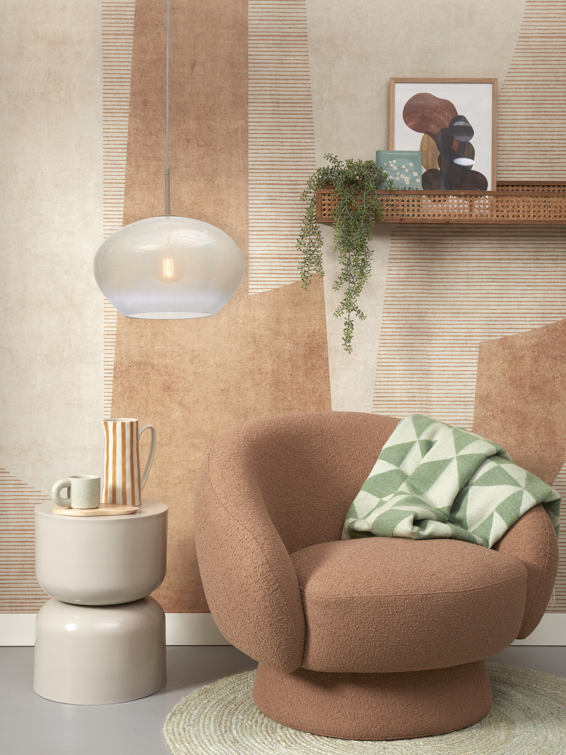 its about RoMi Hanglamp 'Bologna' 35cm, kleur Wit