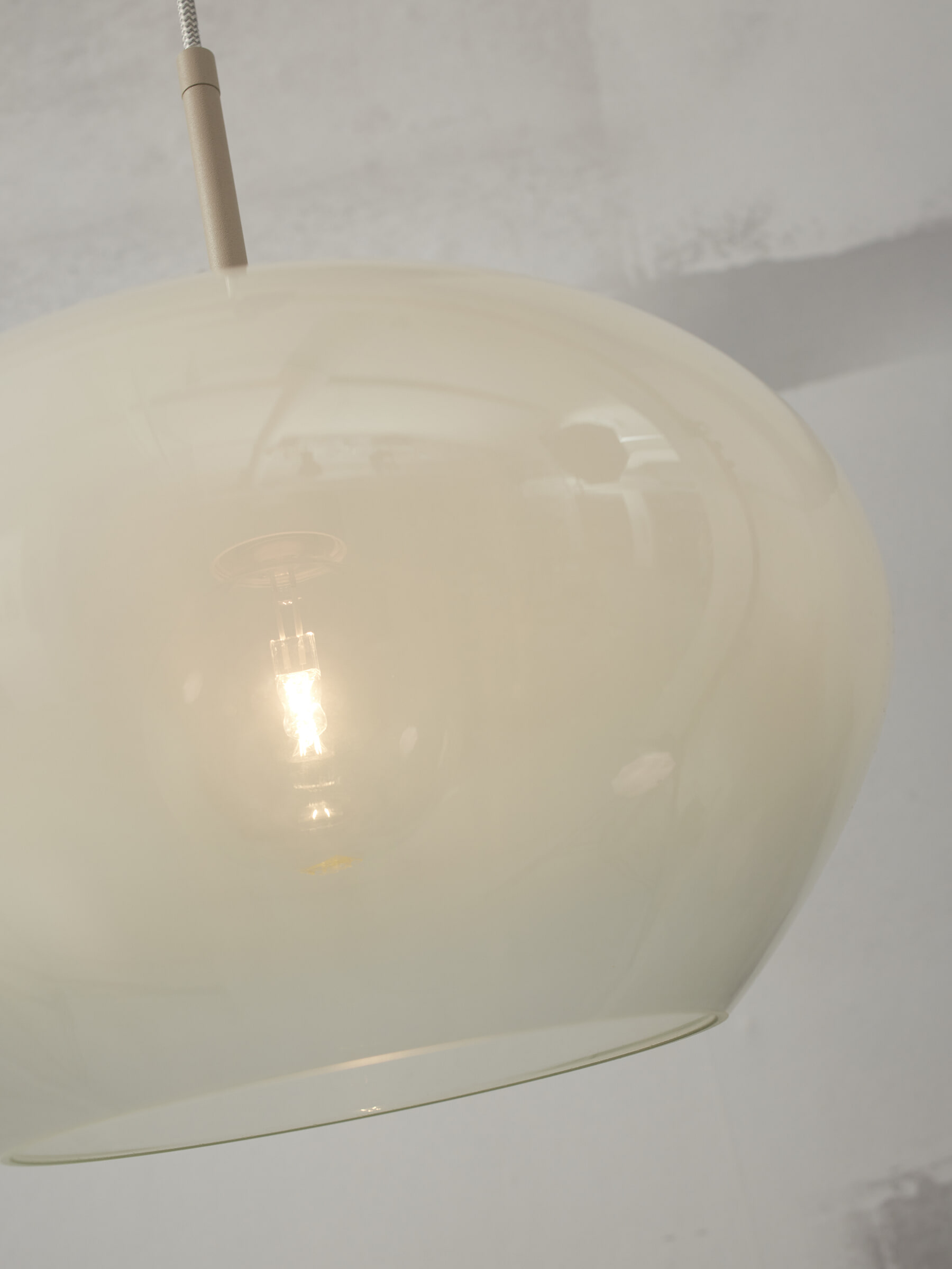 its about RoMi Hanglamp 'Bologna' 35cm, kleur Wit